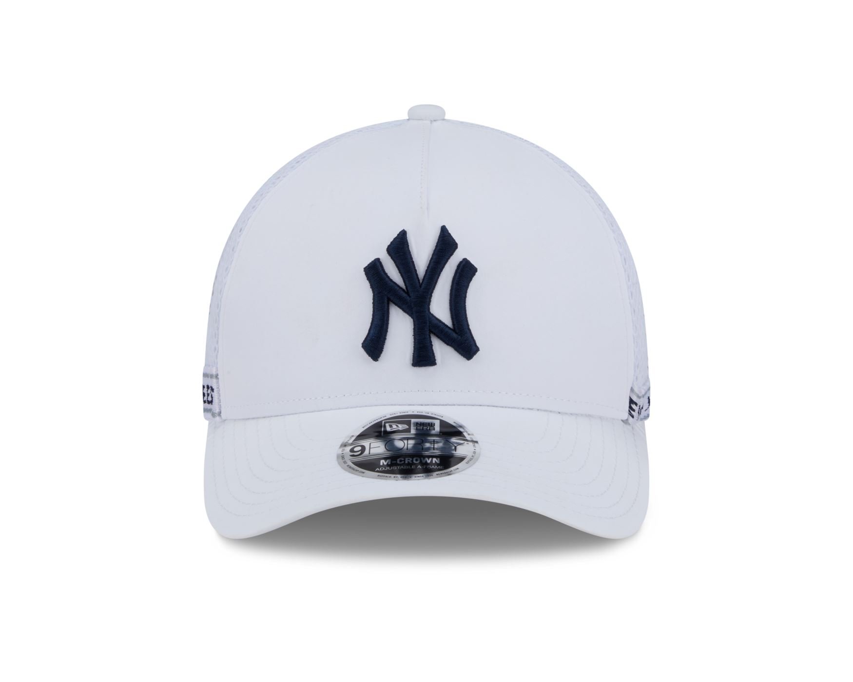 Bone New Era 9FORTY M-CROWN New York Yankees MLB Marinho Branco 2