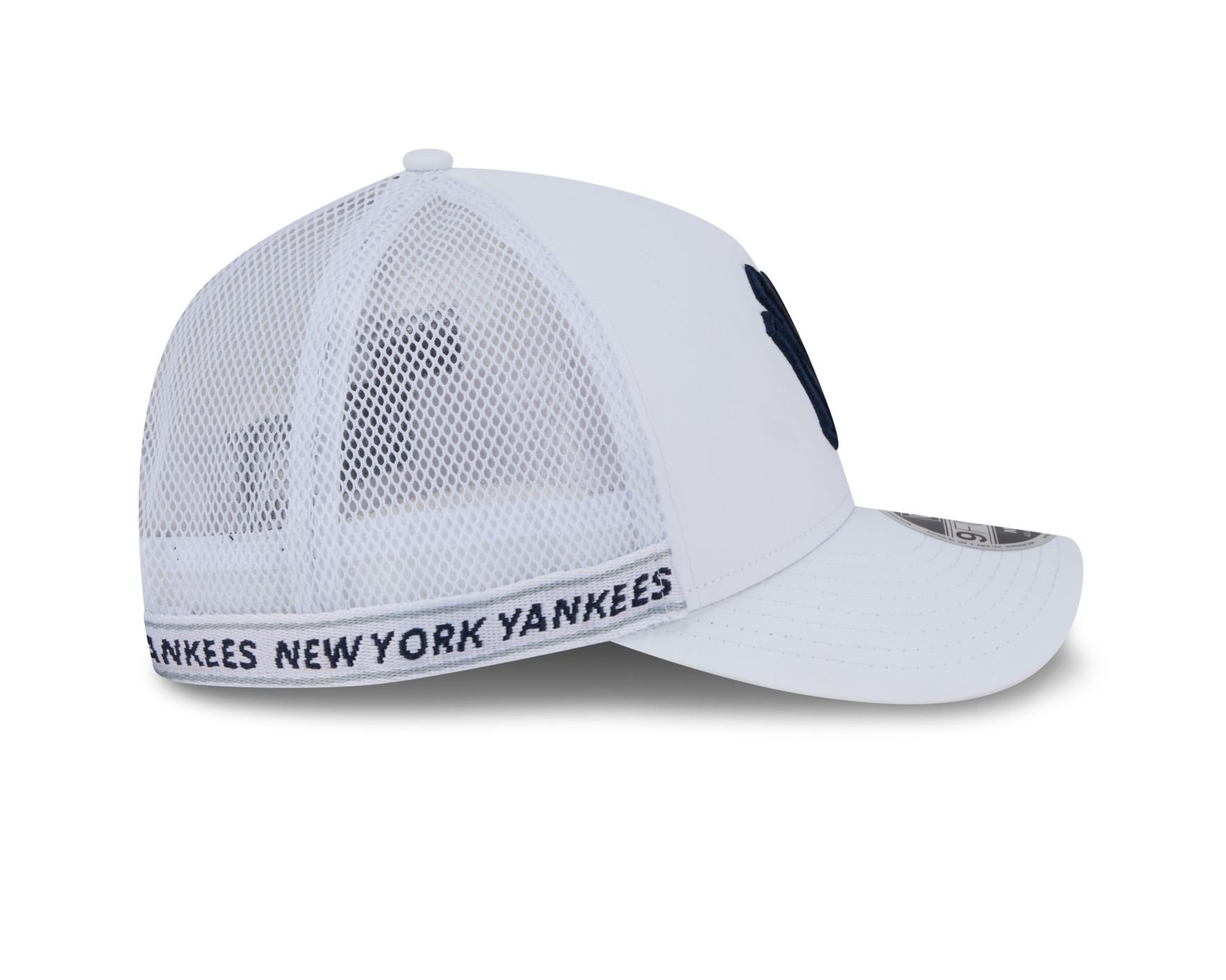 Bone New Era 9FORTY M-CROWN New York Yankees MLB Marinho Branco 4