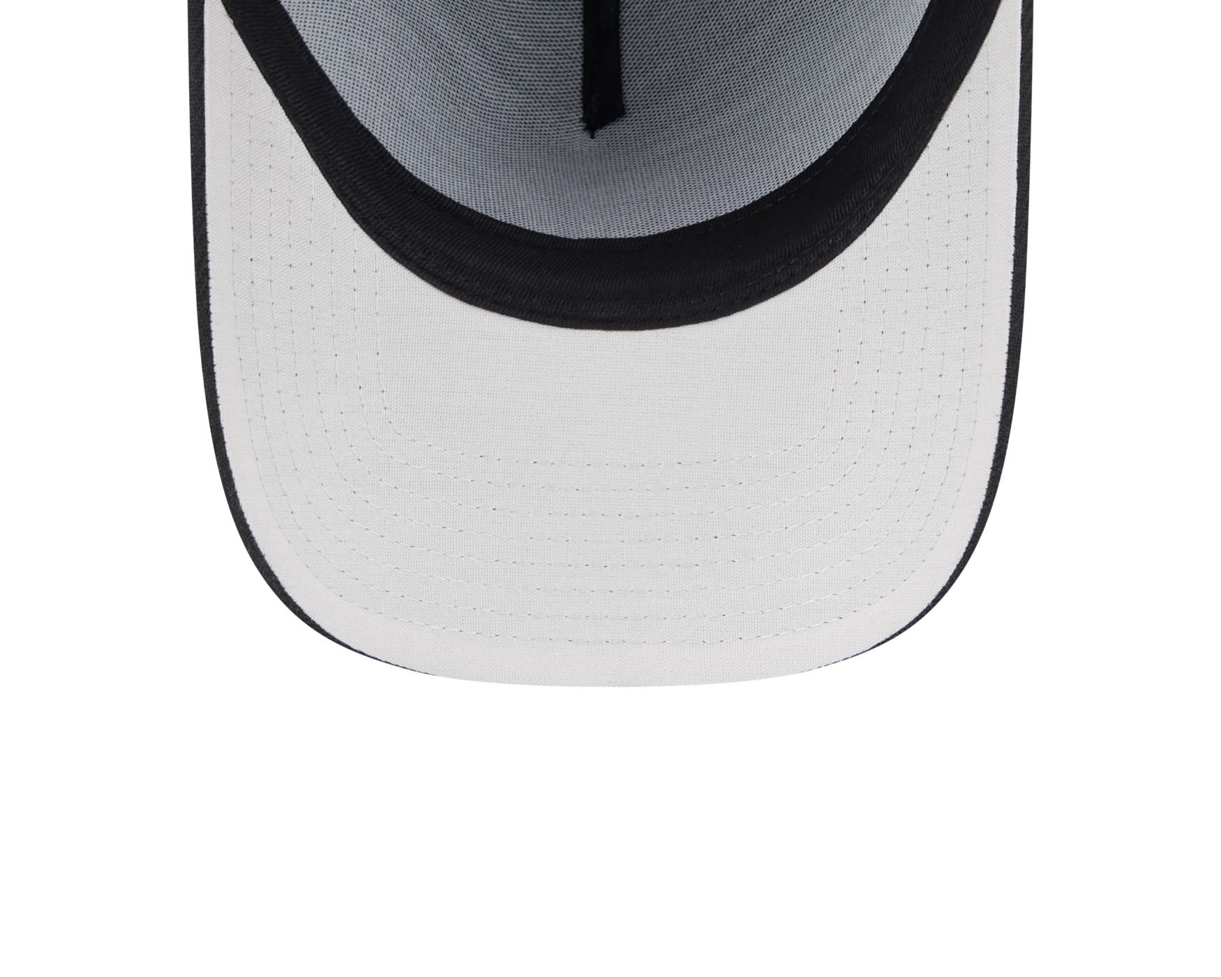 Bone New Era 9FORTY A-FRAME SNAPBACK New York Yankees MLB Preto Preto 6