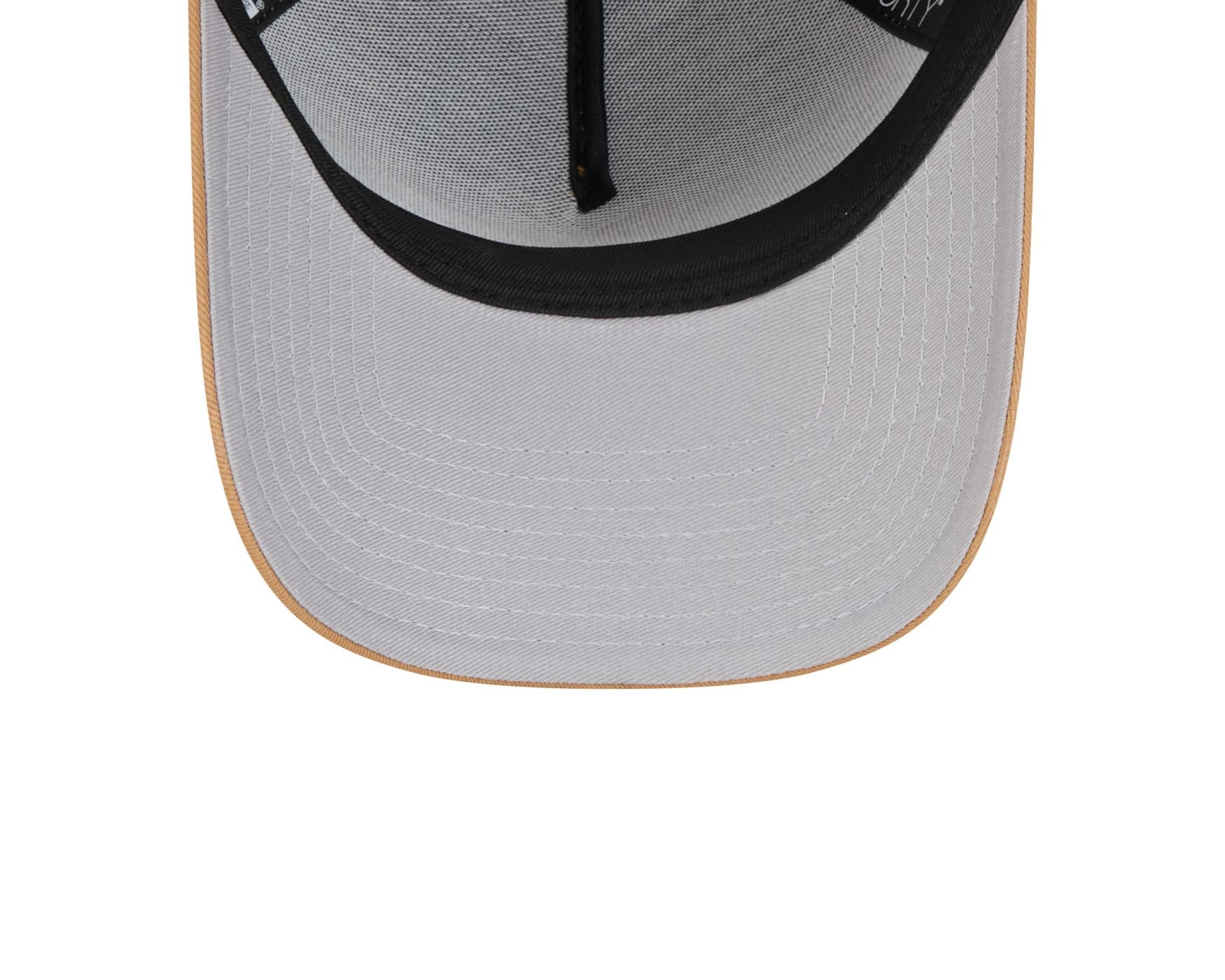 Bone New Era 9FORTY A-FRAME SNAPBACK Los Angeles Dodgers MLB Off White Bege 6