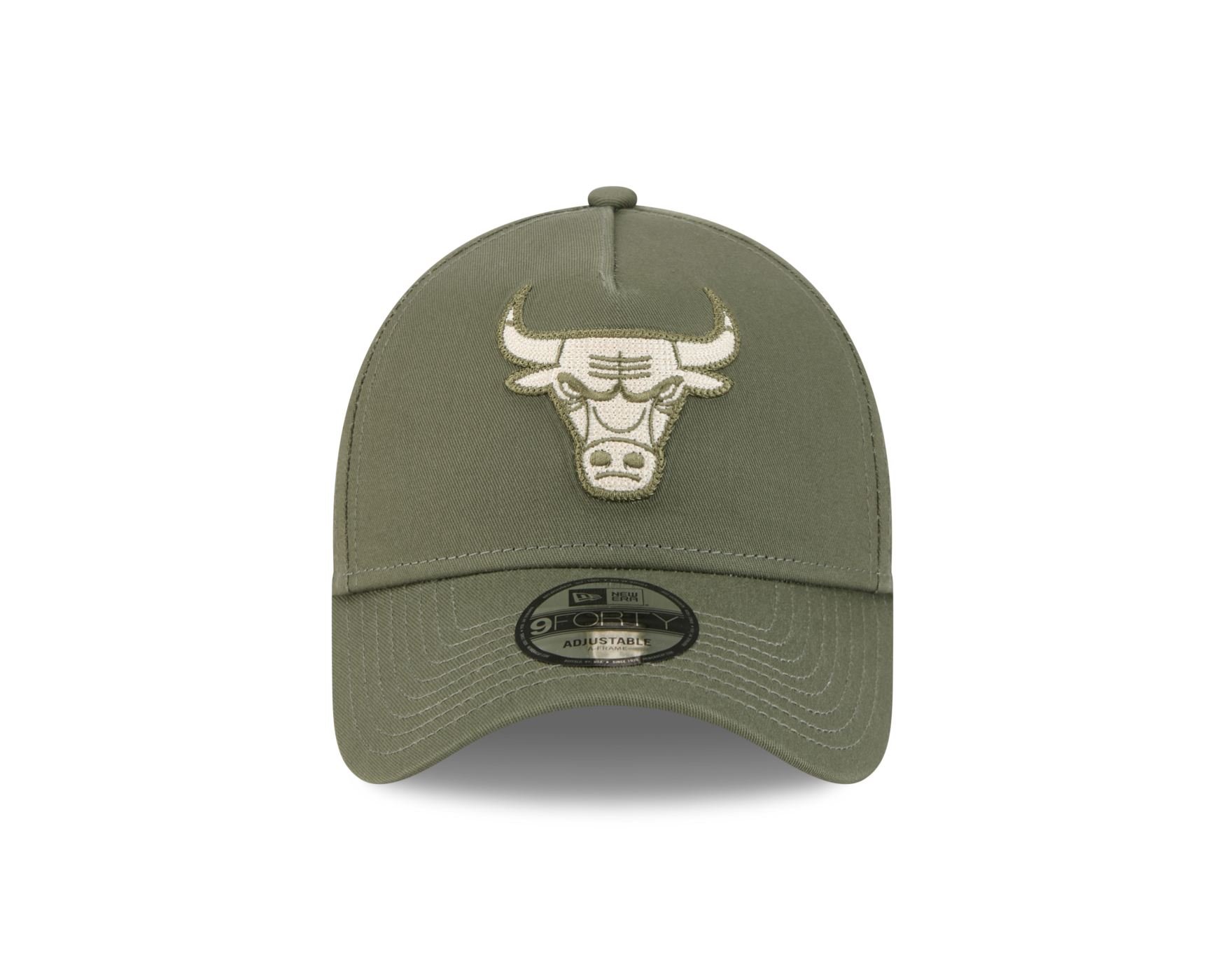 Bone New Era 9FORTY A-FRAME SNAPBACK Chicago Bulls NBA Verde Verde 2
