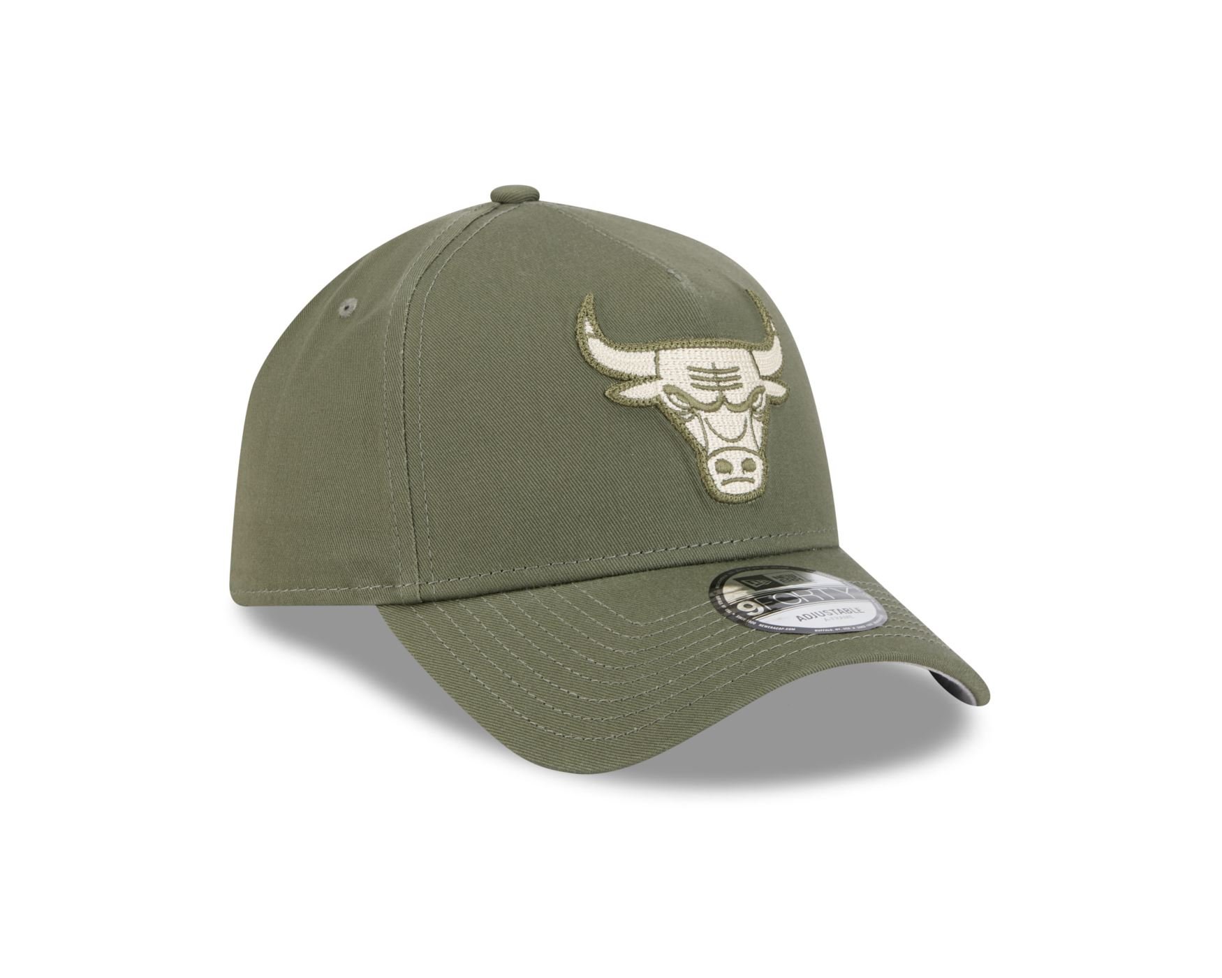 Bone New Era 9FORTY A-FRAME SNAPBACK Chicago Bulls NBA Verde Verde 3