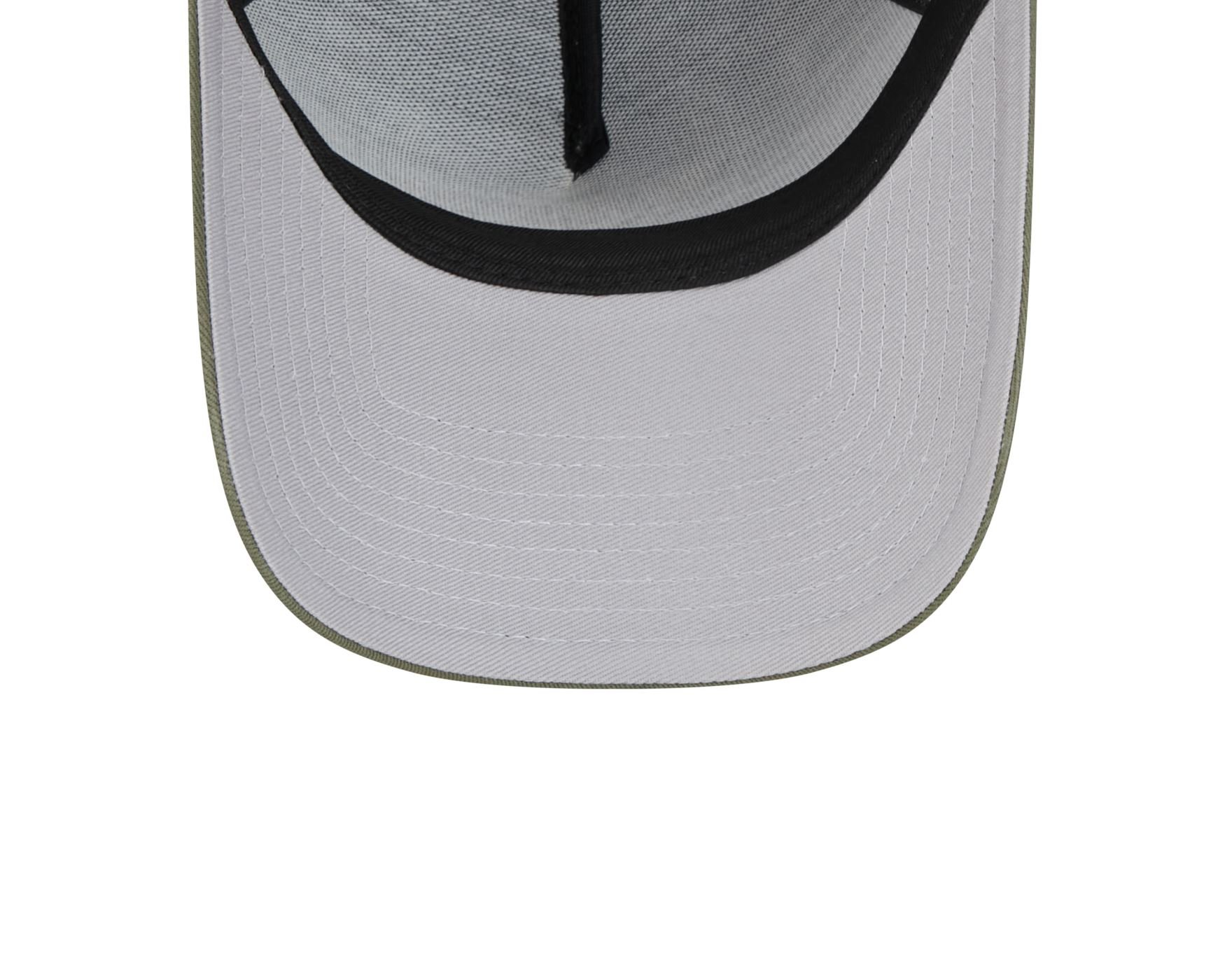 Bone New Era 9FORTY A-FRAME SNAPBACK Chicago Bulls NBA Verde Verde 6