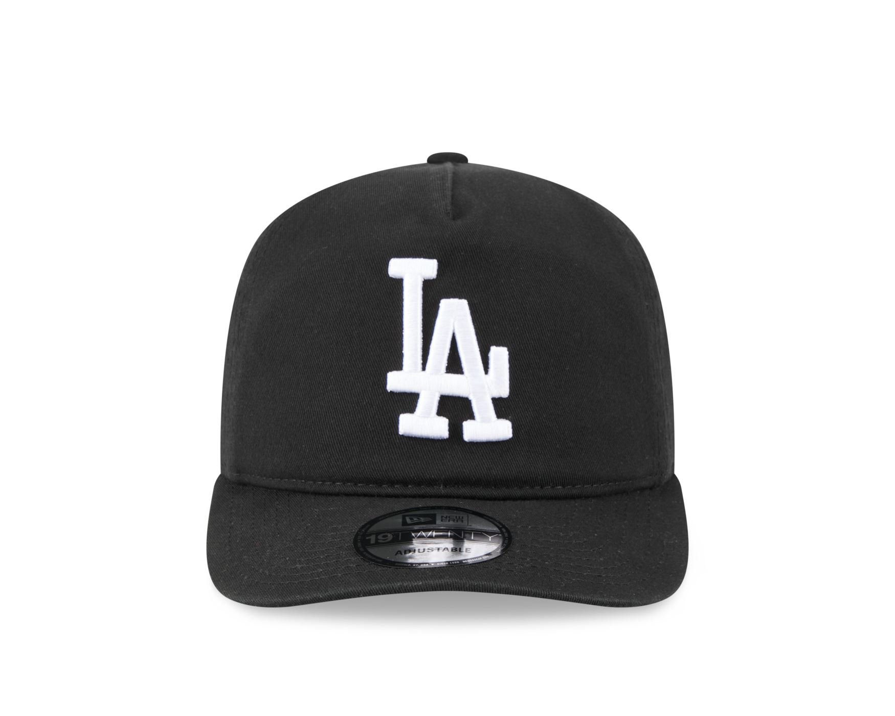 Bone New Era  19TWENTY Los Angeles Dodgers MLB Preto Preto 2