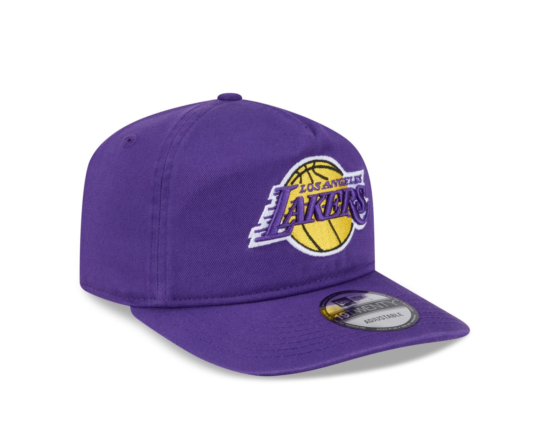 Bone New Era  19TWENTY Los Angeles Lakers MLB Roxo Roxo 3