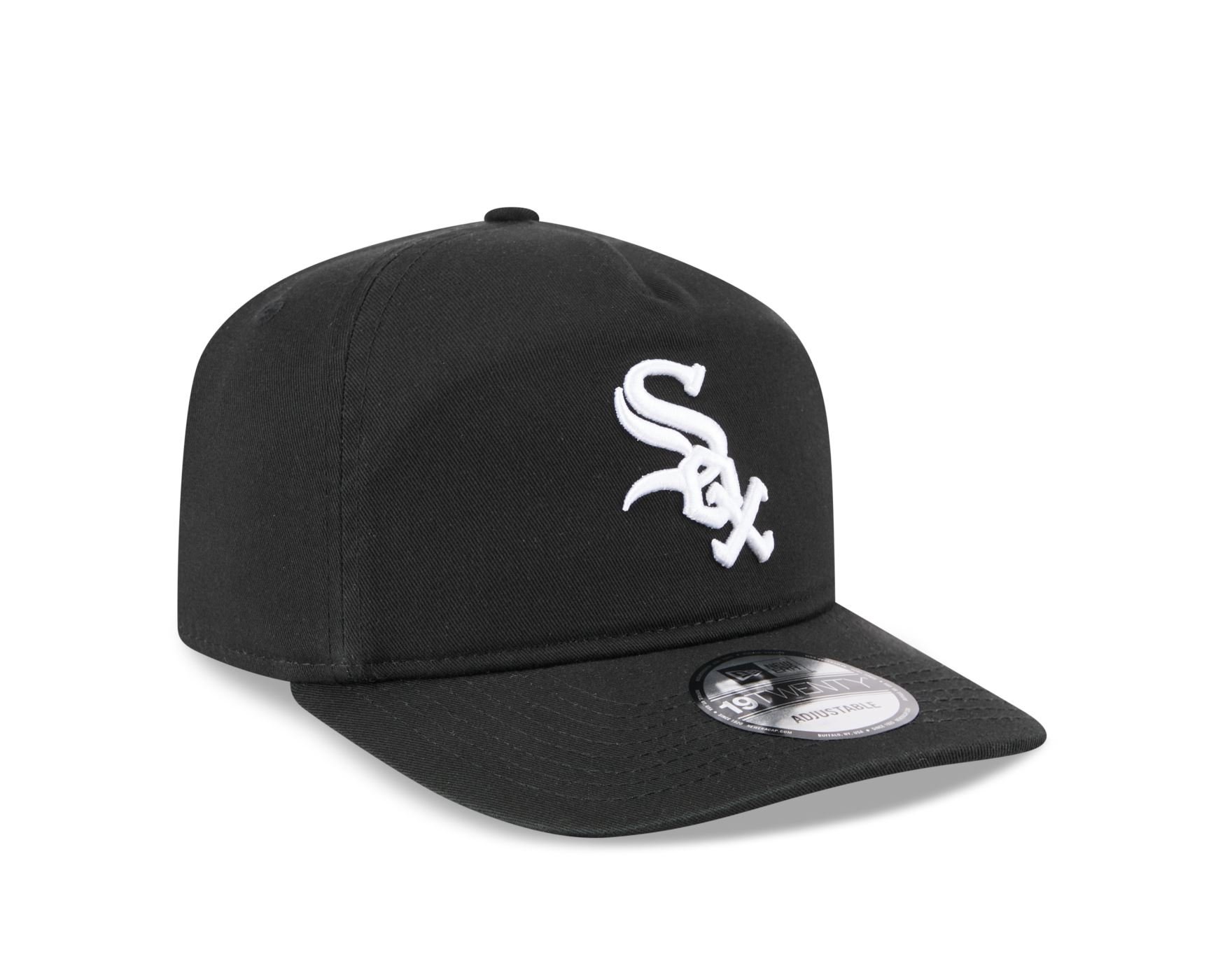 Bone New Era 19TWENTY Chicago White Sox MLB Preto Preto 6