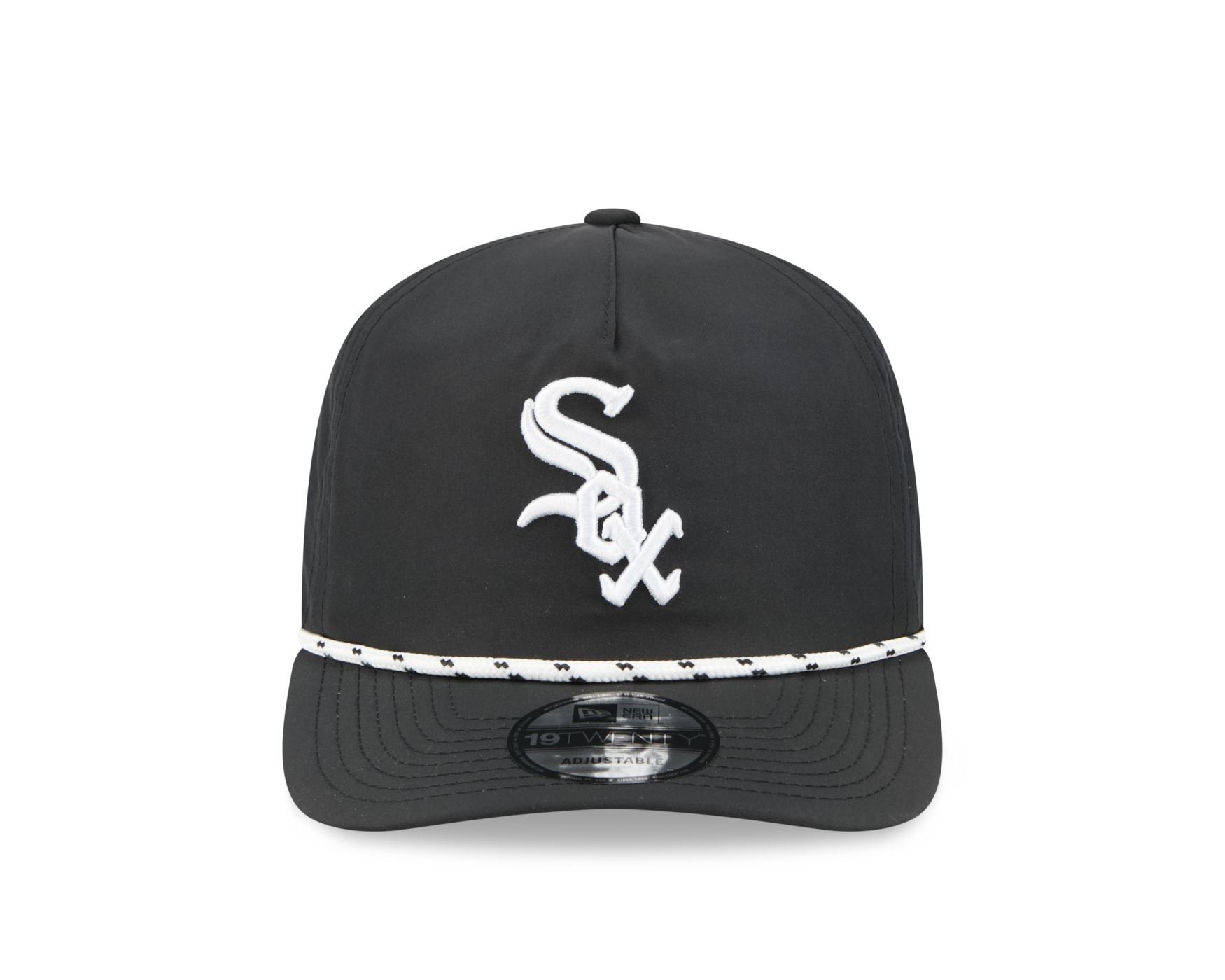 Bone New Era 19TWENTY Chicago White Sox MLB Preto Preto 2