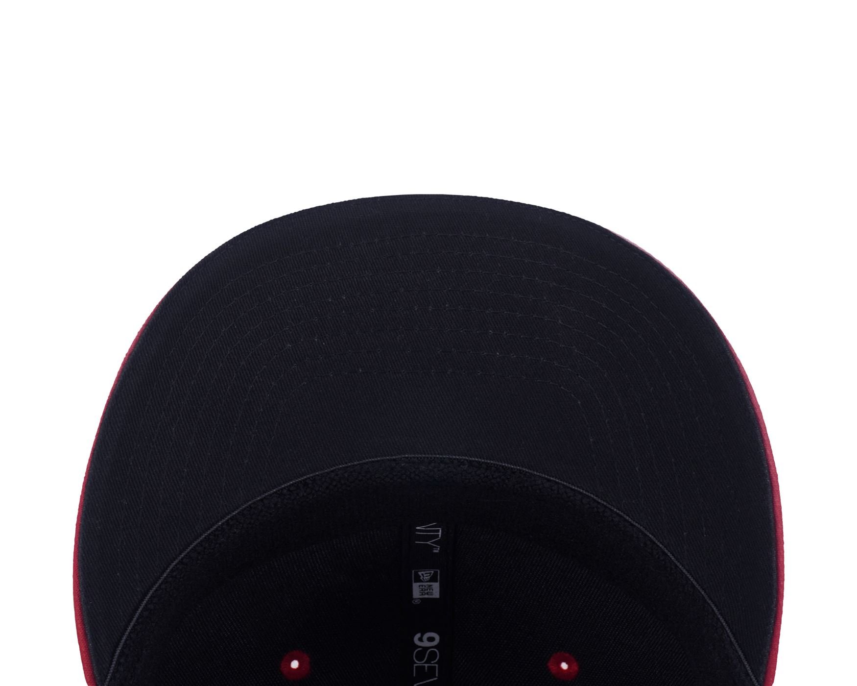 Bone New Era 9SEVENTY STRETCH SNAP Chicago Bulls NBA Preto Preto 4