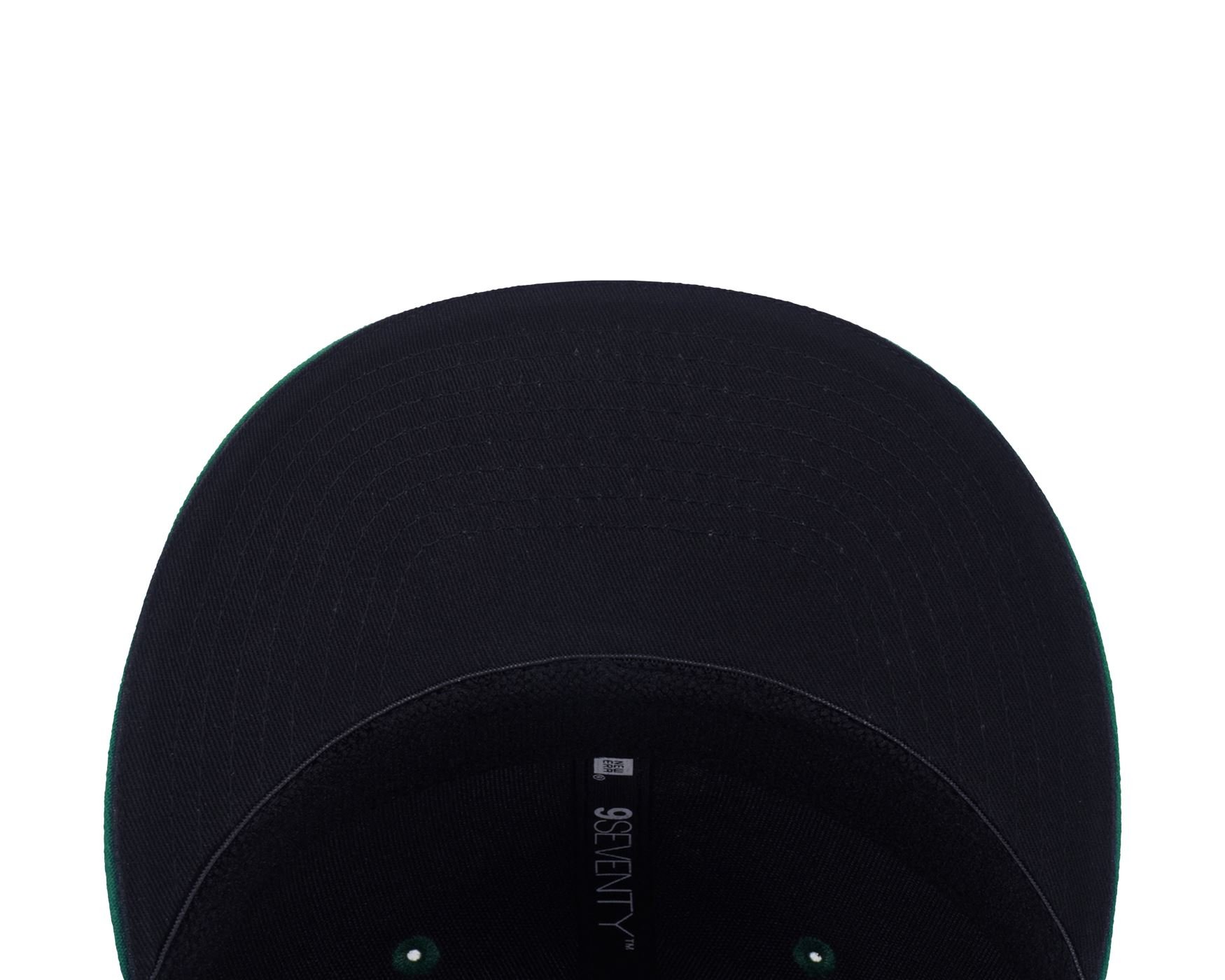 Bone New Era 9SEVENTY STRETCH SNAP Boston Celtics NBA Preto Preto 4