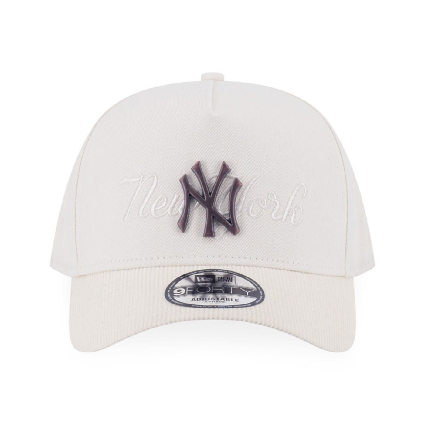 Bone New Era 9FORTY A-FRAME SNAPBACK New York Yankees MLB Off White Off White 2