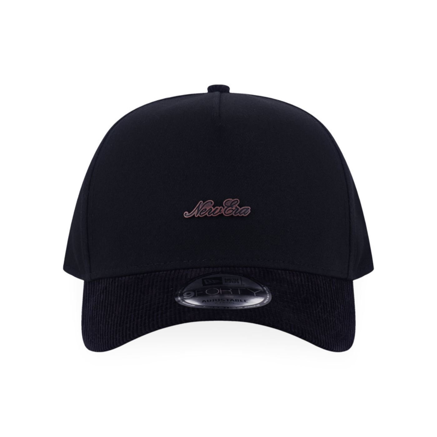 Bone New Era 9FORTY A-FRAME SNAPBACK Branded Preto Preto 2