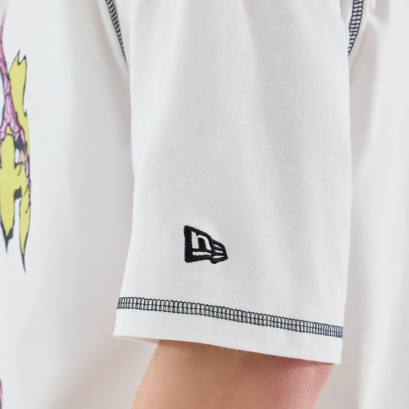 Camiseta New Era Regular Stranger Things NEW ERA Branco Branco 7