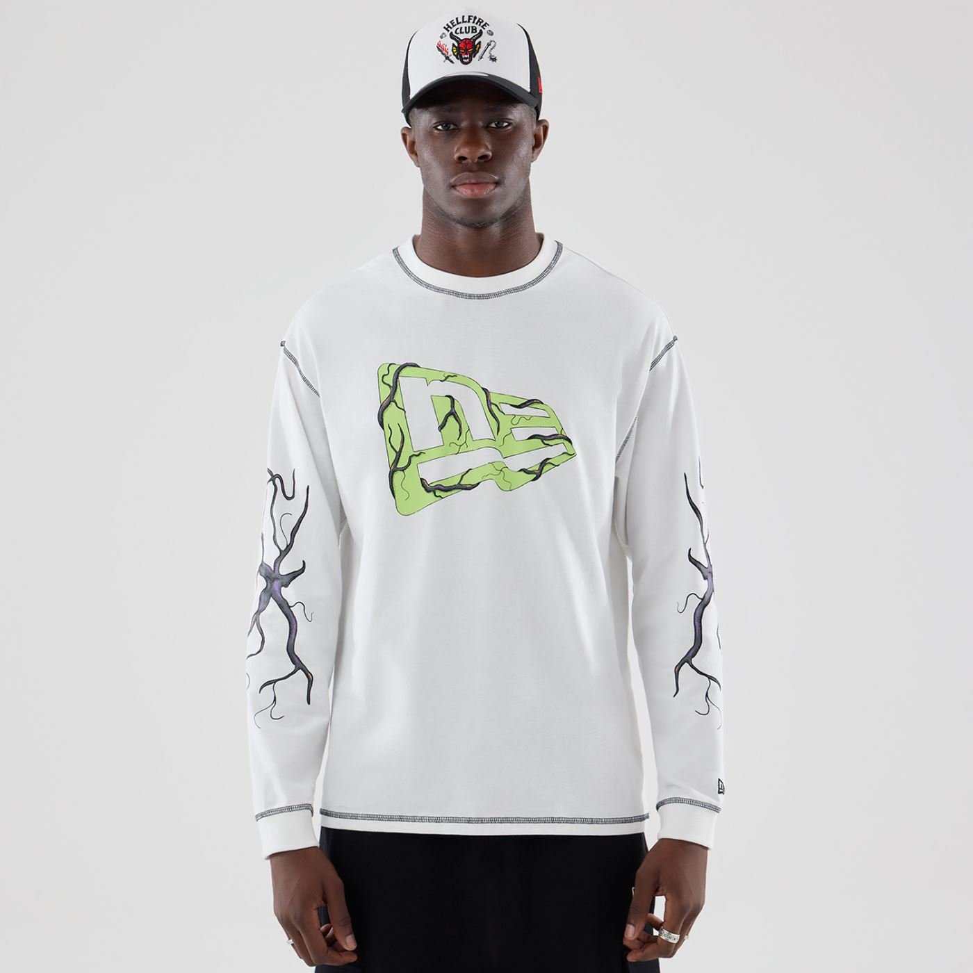 Camiseta New Era Stranger Things NEW ERA Branco