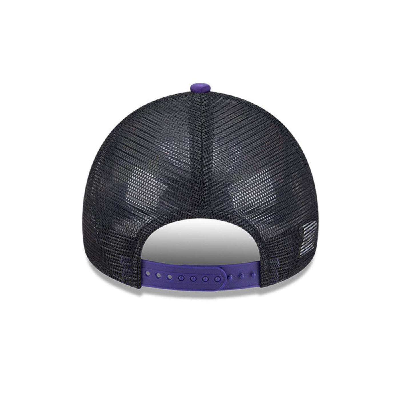 Bone New Era 9FORTY A-Frame Trucker Natl Lampoon Xmas Vac Preto Preto 5