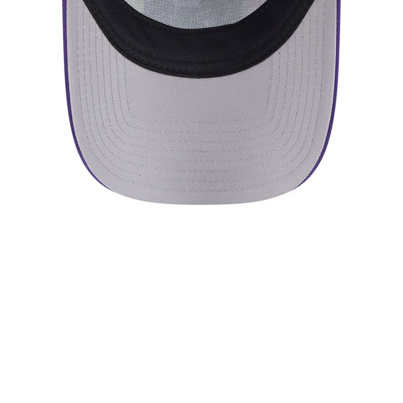 Bone New Era 9FORTY A-Frame Trucker Natl Lampoon Xmas Vac Preto Preto 6