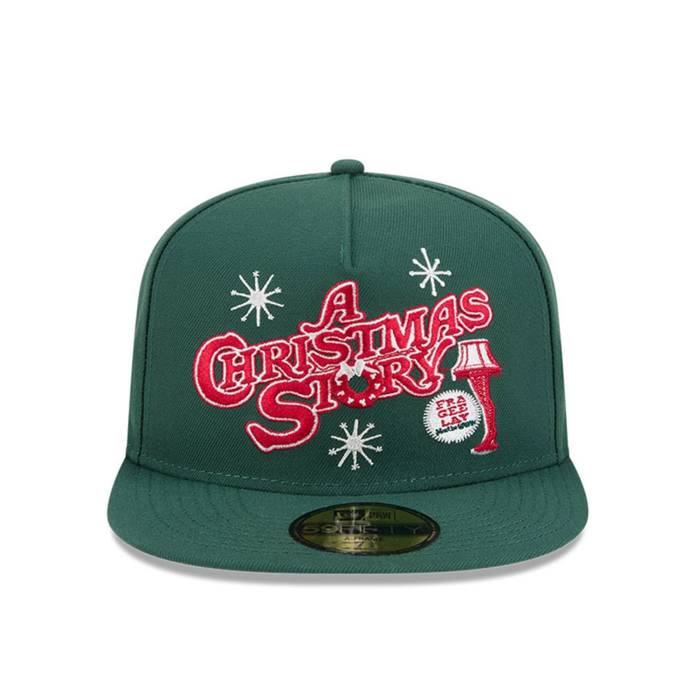 Bone New Era 59FIFTY A-FRAME Christmas Generic Logo NEW ERA Verde Verde 2