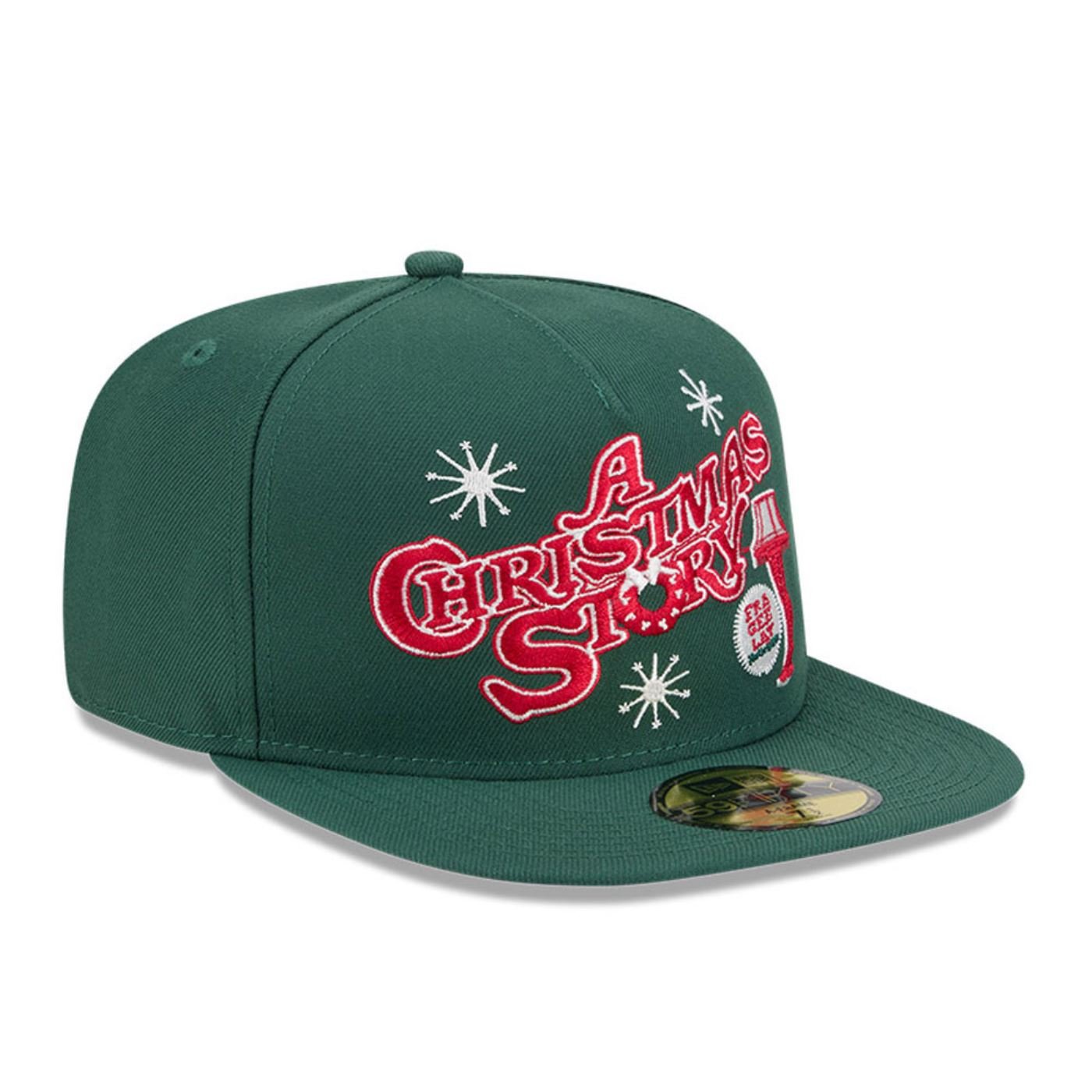Bone New Era 59FIFTY A-FRAME Christmas Generic Logo NEW ERA Verde Verde 3