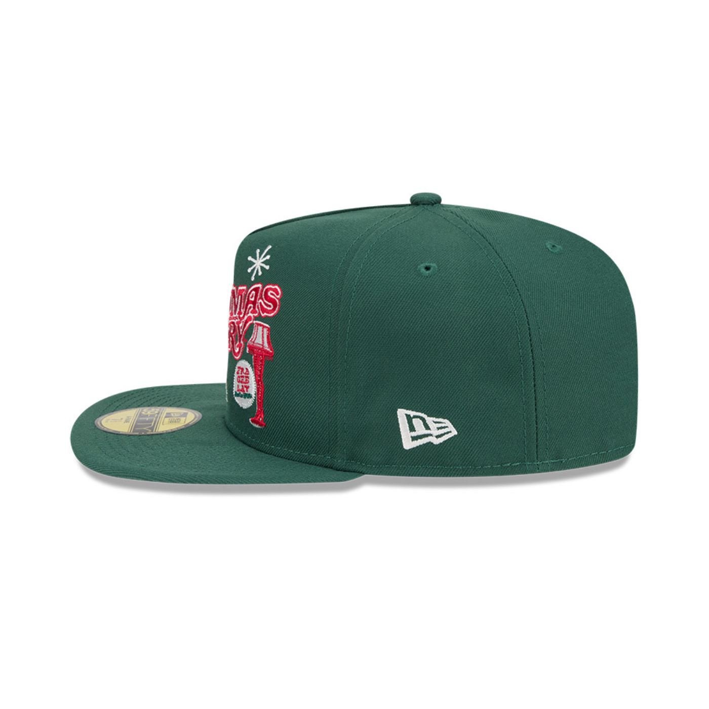 Bone New Era 59FIFTY A-FRAME Christmas Generic Logo NEW ERA Verde Verde 7