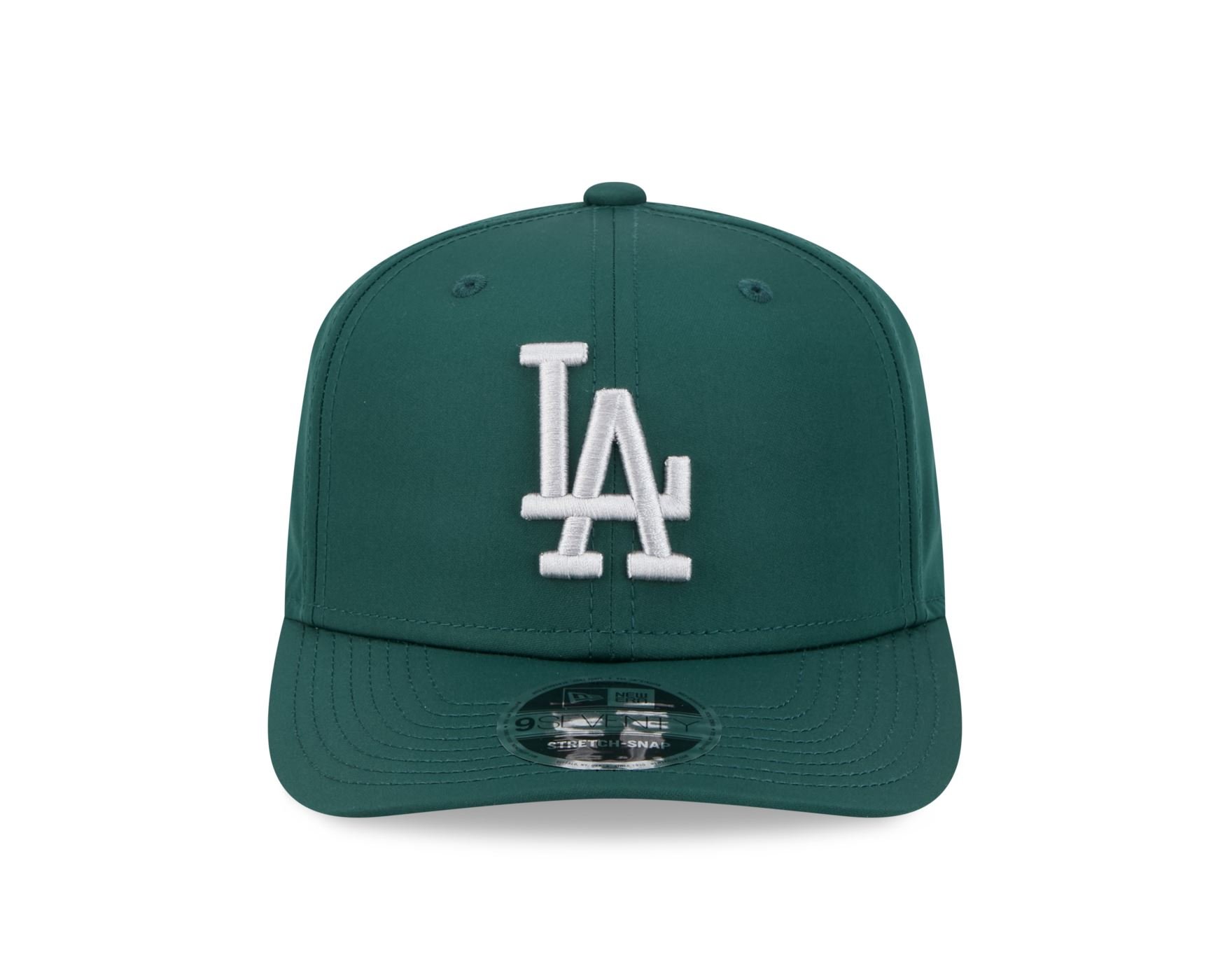 Bone New Era 9SEVENTY STRETCH SNAP Los Angeles Dodgers MLB Verde Verde 2