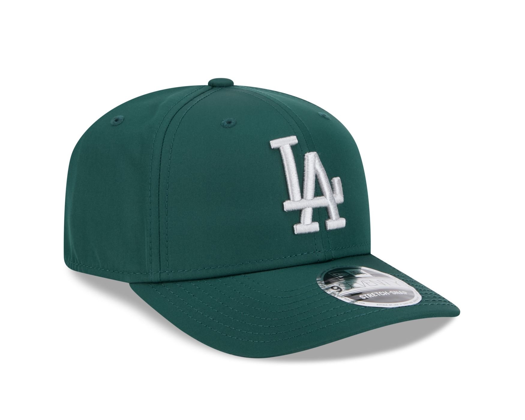 Bone New Era 9SEVENTY STRETCH SNAP Los Angeles Dodgers MLB Verde Verde 3