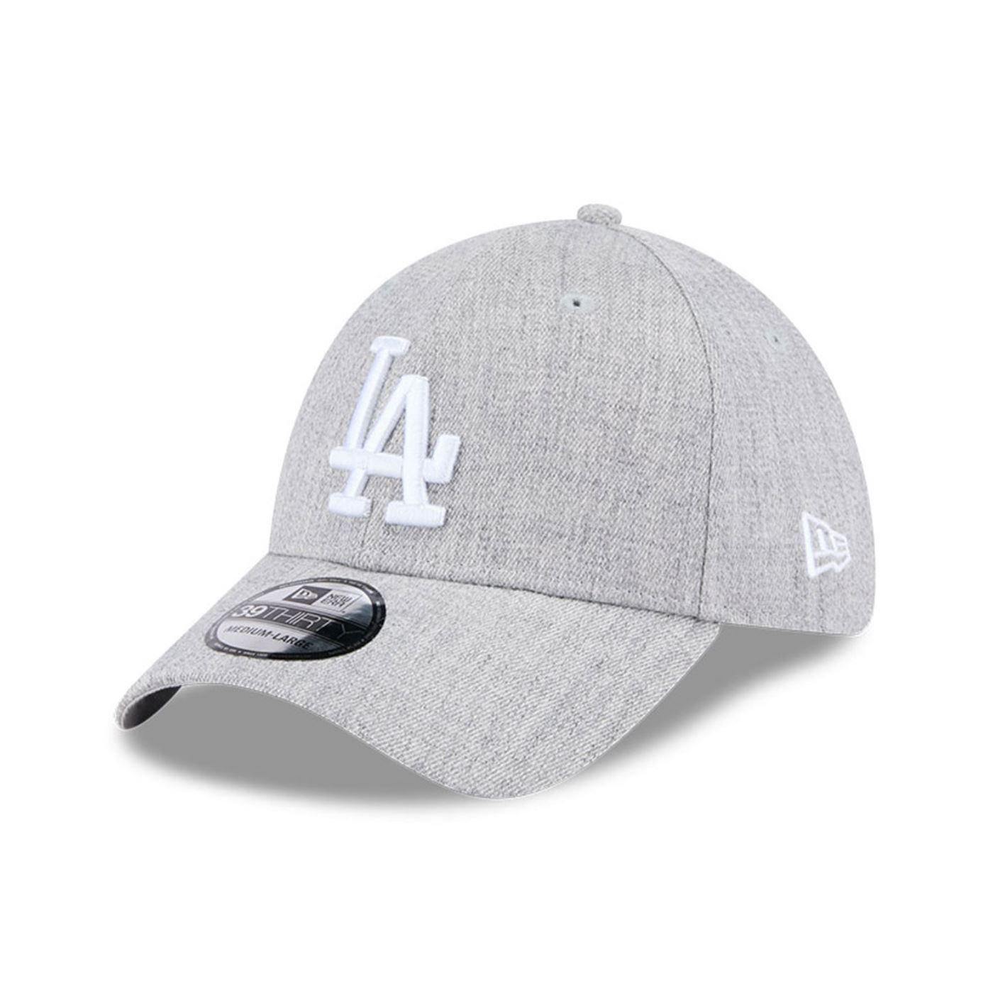 Bone New Era 39THIRTY Los Angeles Dodgers MLB Cinza