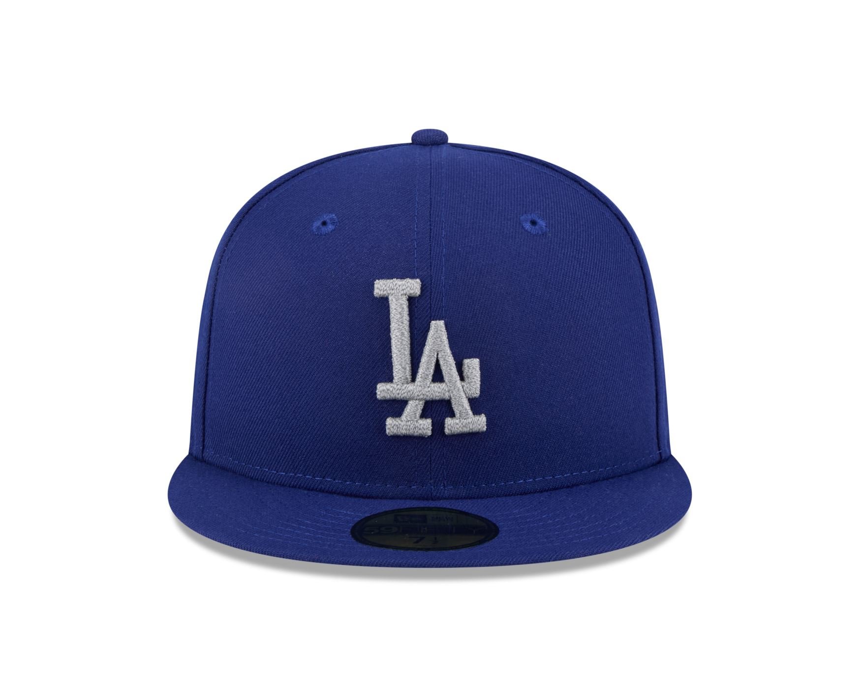 Bone New Era 59FIFTY Los Angeles Dodgers MLB Off White Azul 2