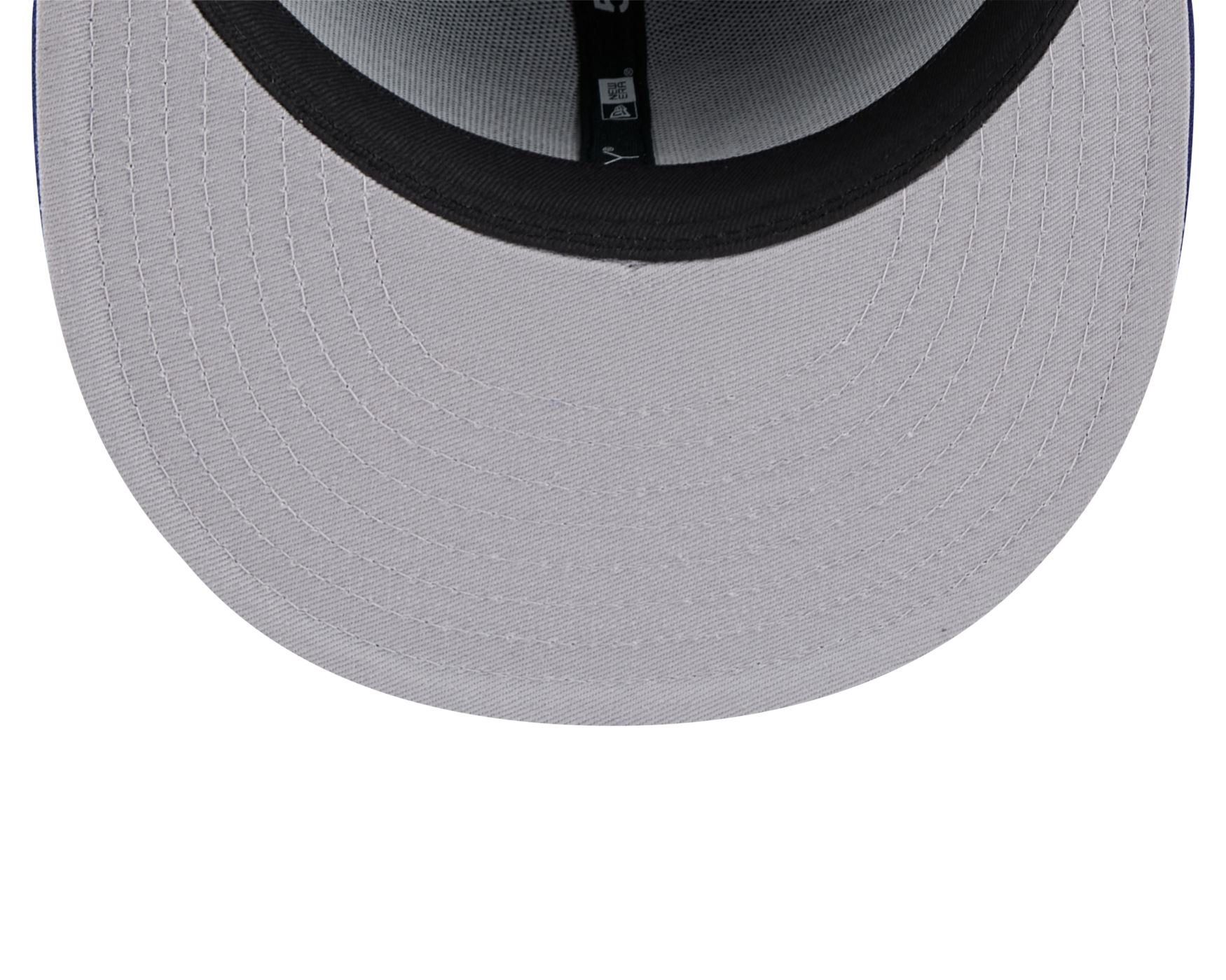 Bone New Era 59FIFTY Los Angeles Dodgers MLB Off White Azul 6