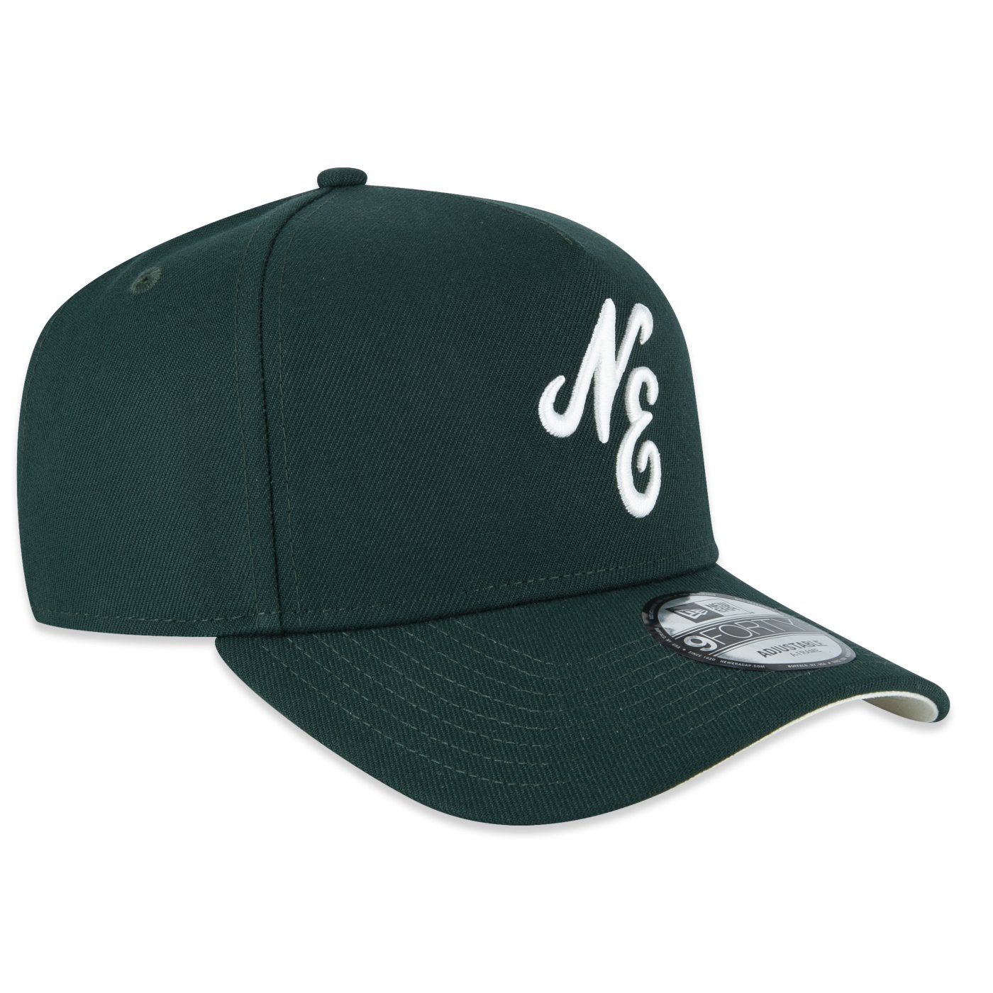 Bone New Era  9FORTY A-Frame Branded Verde Verde 3