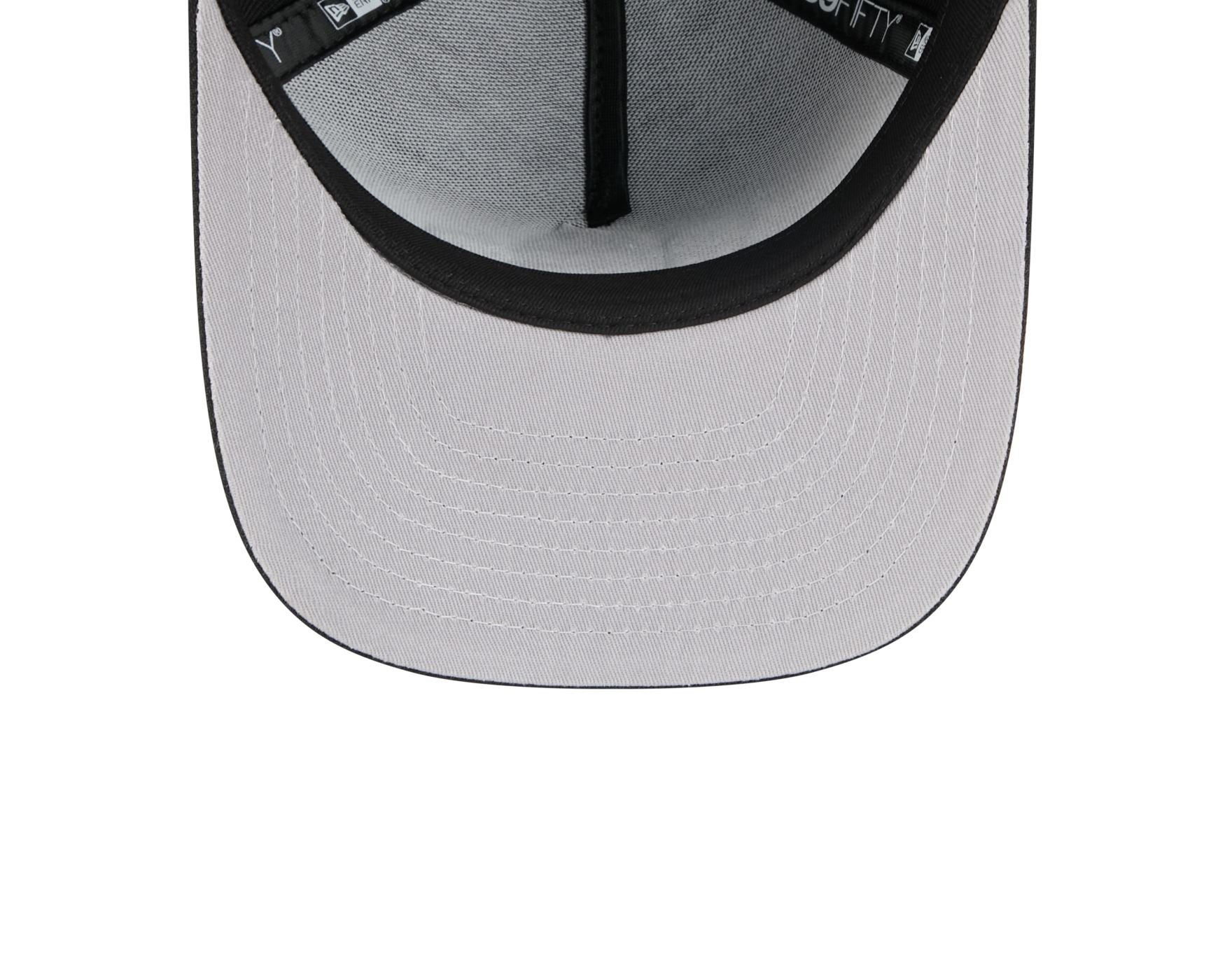 Bone New Era 59FIFTY A-FRAME Las Vegas Raiders NFL Preto Preto 5