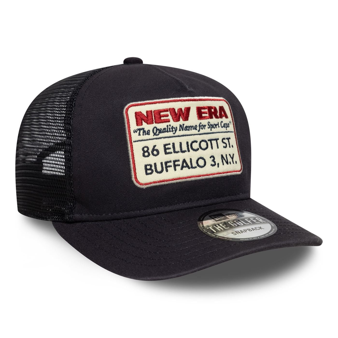 Bone New Era 19TWENTY Branded Marinho Preto 3