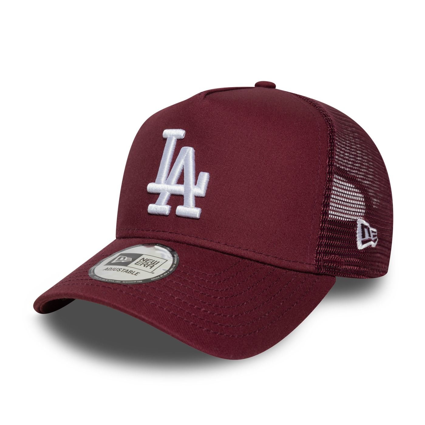 Bone New Era 9FORTY A-FRAME TRUCKER SN Los Angeles Dodgers MLB Vinho