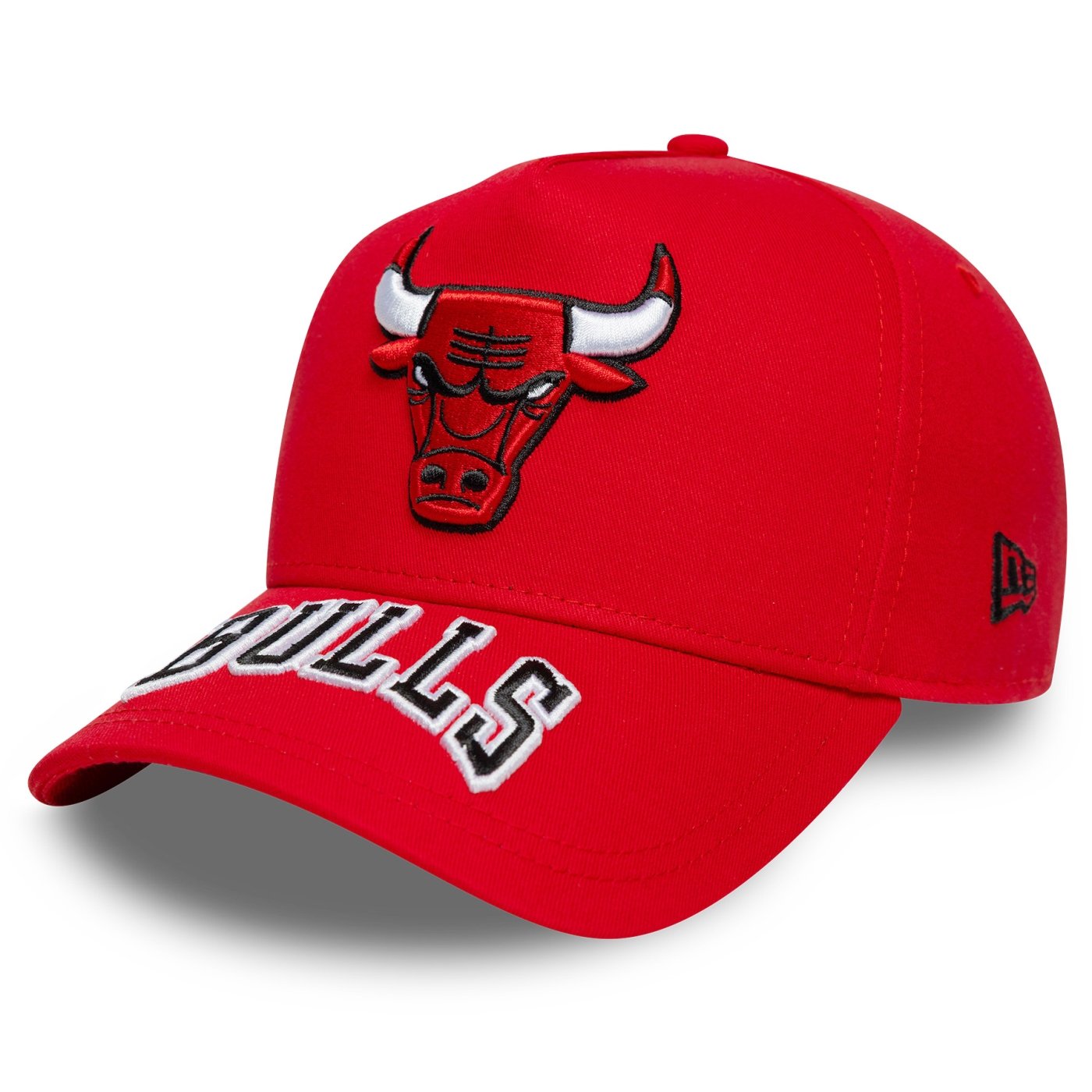 Bone New Era 9FORTY A-FRAME SNAPBACK Chicago Bulls NBA Vermelho