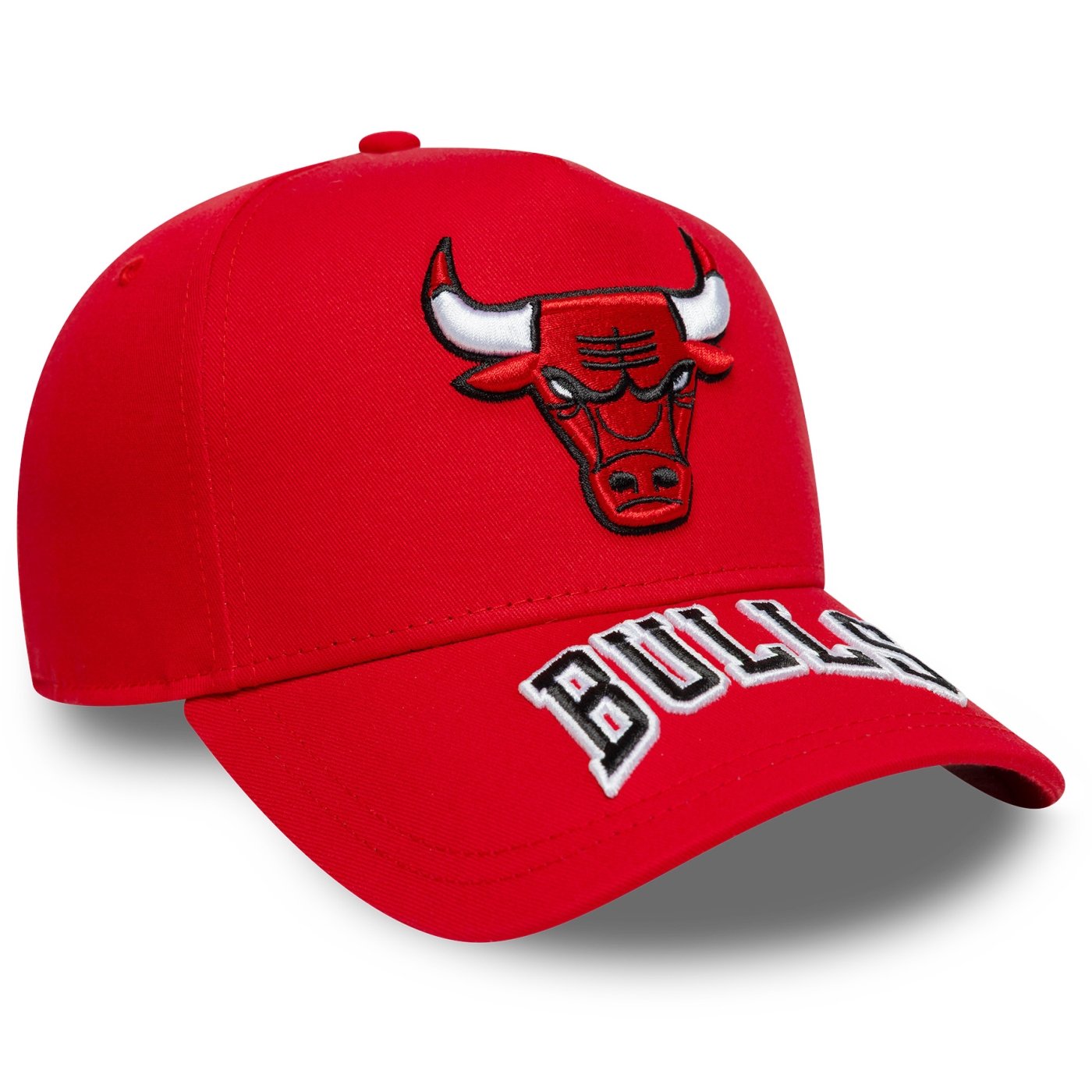 Bone New Era 9FORTY A-FRAME SNAPBACK Chicago Bulls NBA Vermelho Vermelho 3