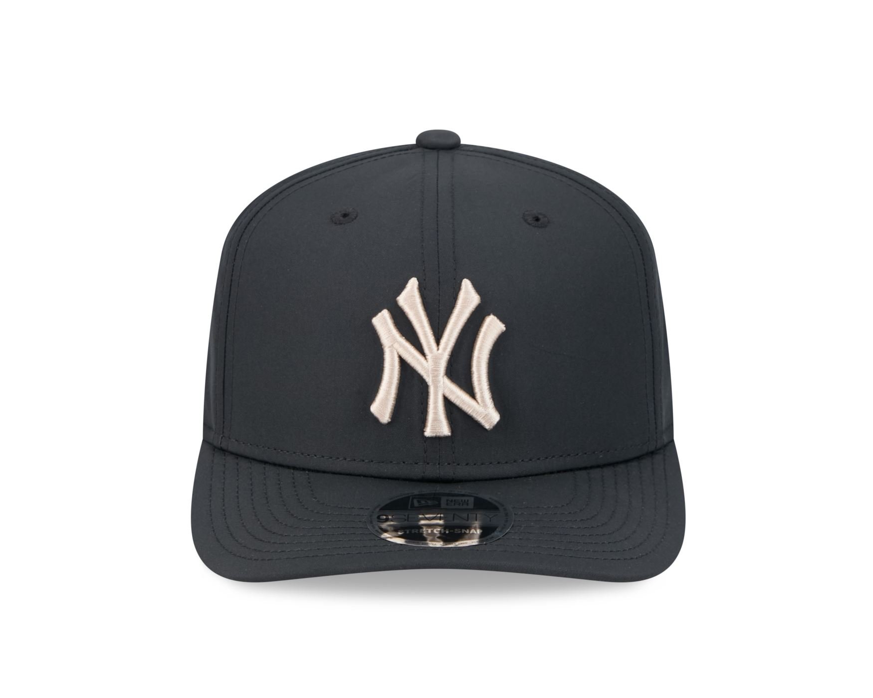 Bone New Era 9SEVENTY STRETCH SNAP New York Yankees MLB Preto Preto 2