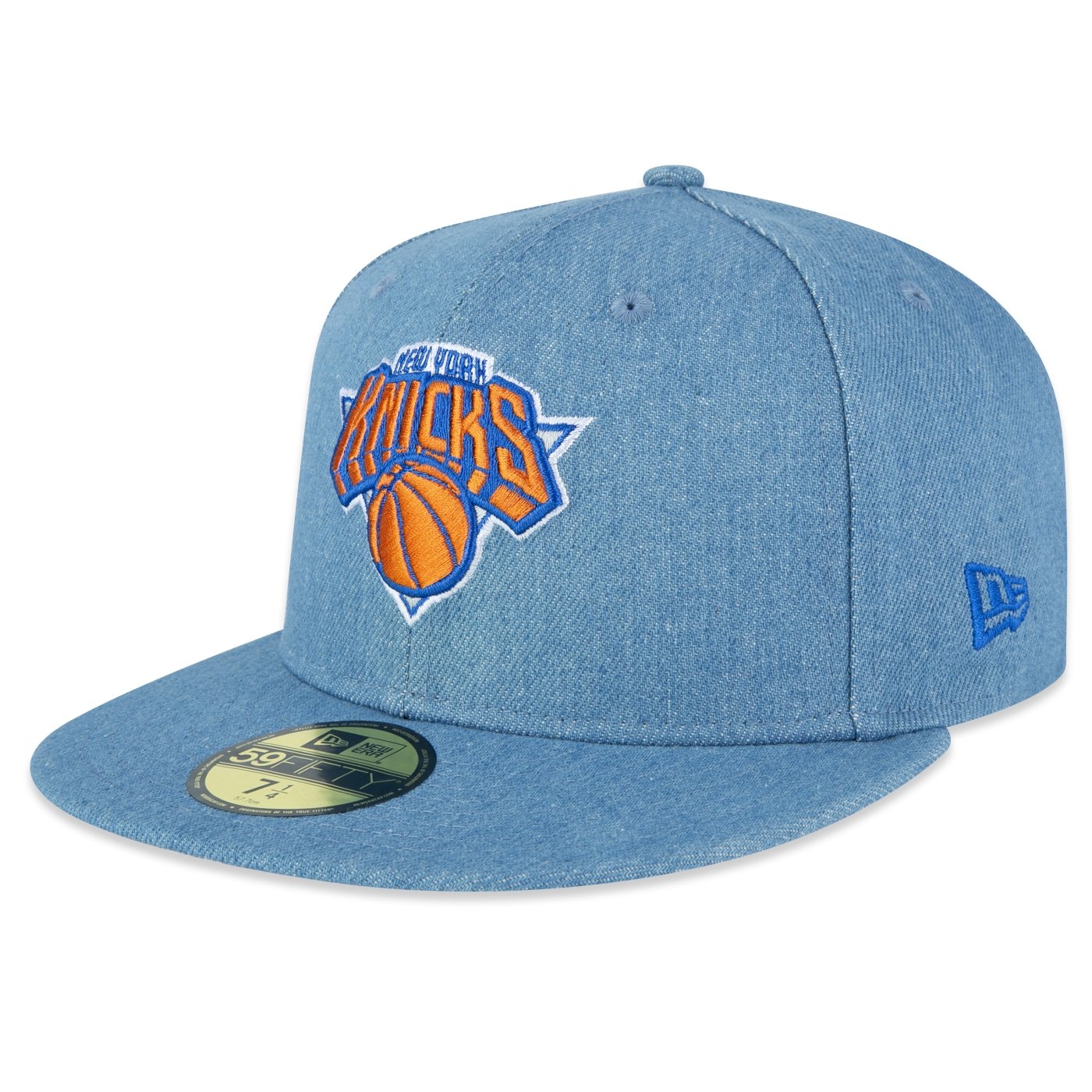 Bone New Era 59FIFTY New York Knicks NBA Azul