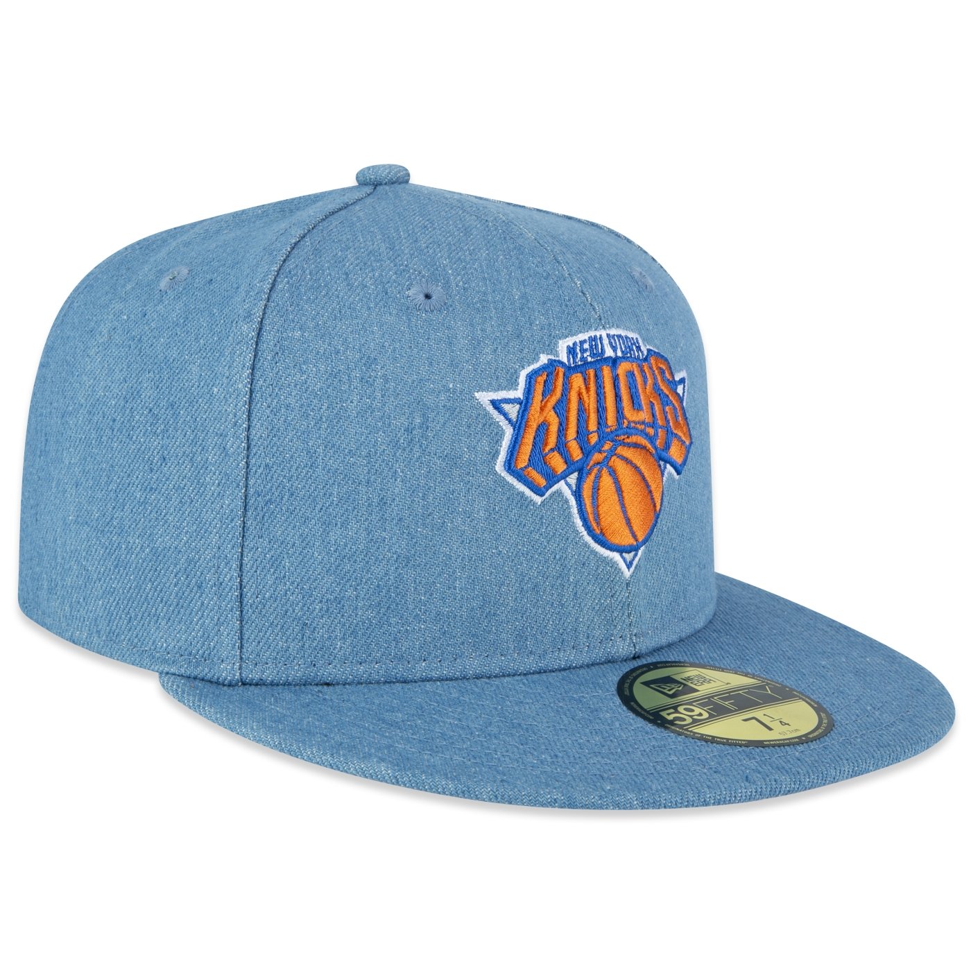 Bone New Era 59FIFTY New York Knicks NBA Azul Azul 2