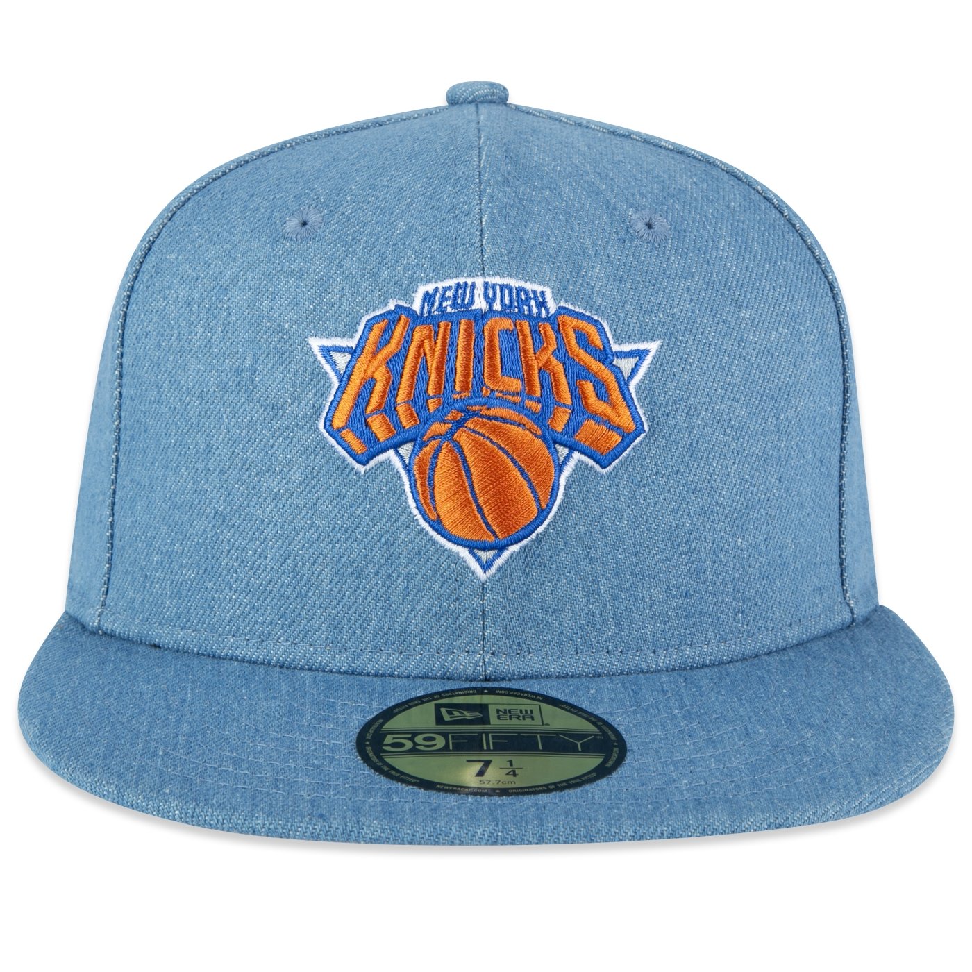 Bone New Era 59FIFTY New York Knicks NBA Azul Azul 3