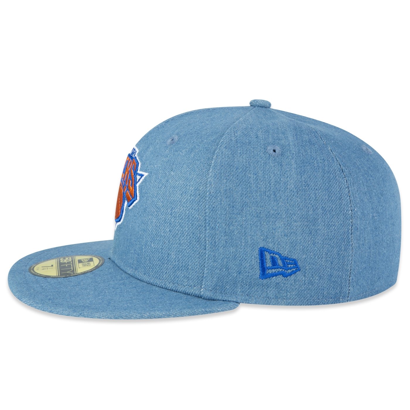 Bone New Era 59FIFTY New York Knicks NBA Azul Azul 4