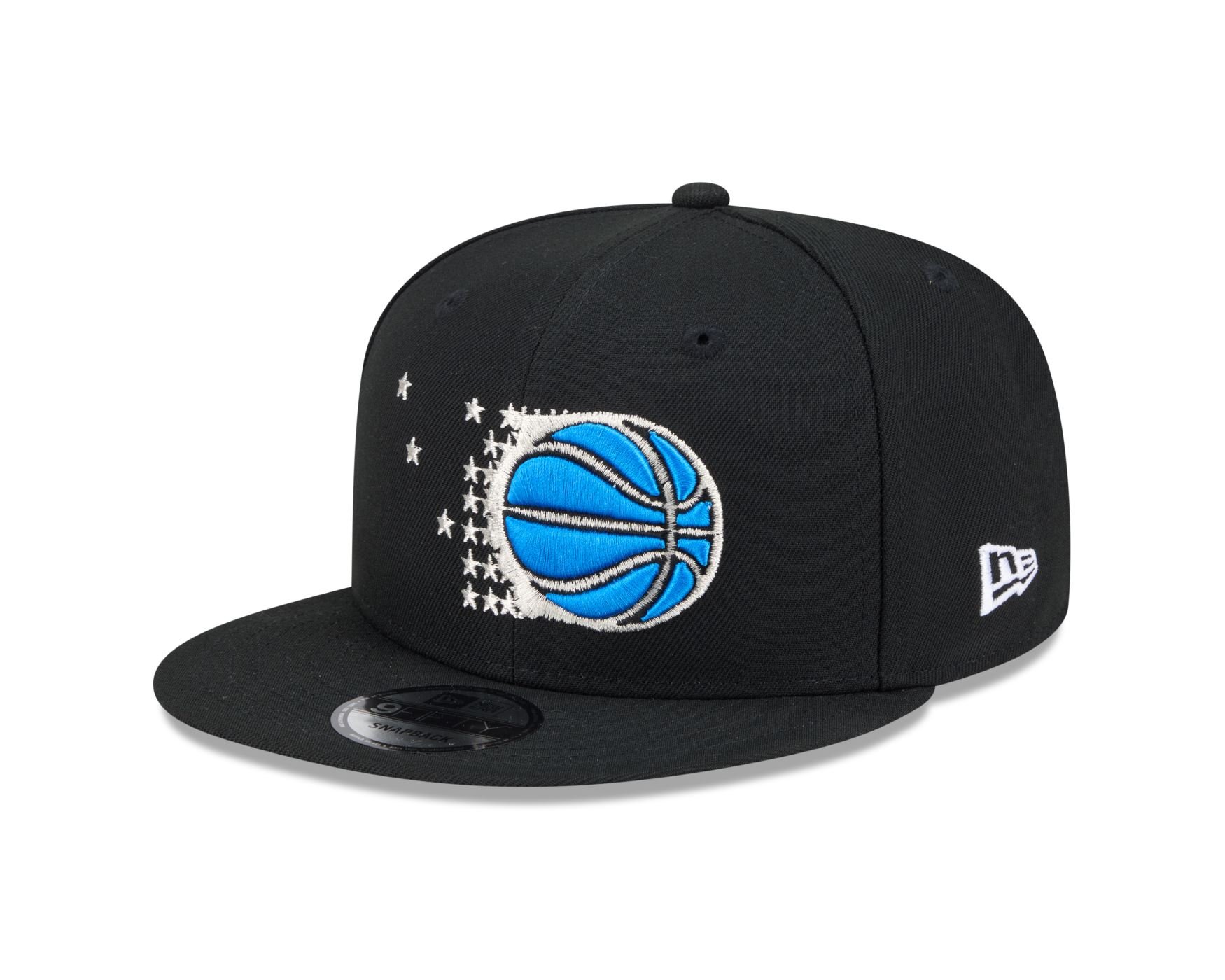 Bone New Era 9FIFTY Orlando Magic NBA Hardwood Preto