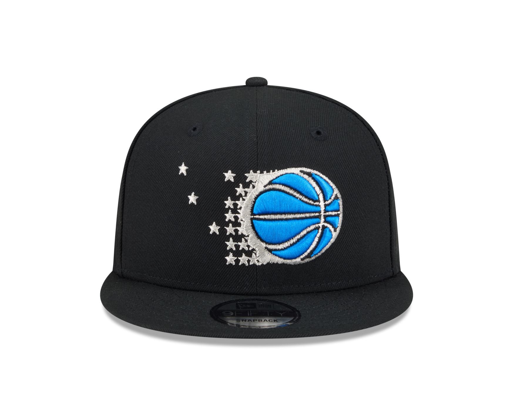 Bone New Era 9FIFTY Orlando Magic NBA Hardwood Preto Preto 2