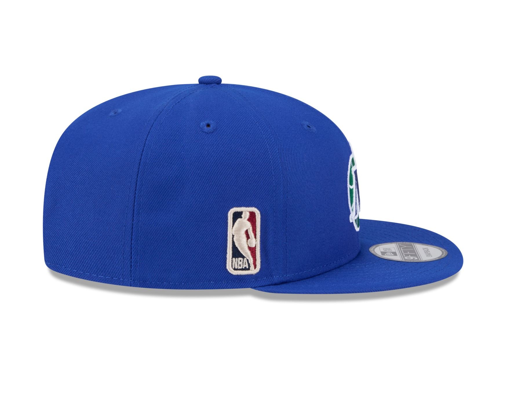 Bone New Era 9FIFTY Dallas Mavericks NBA Hardwood Azul Azul 5