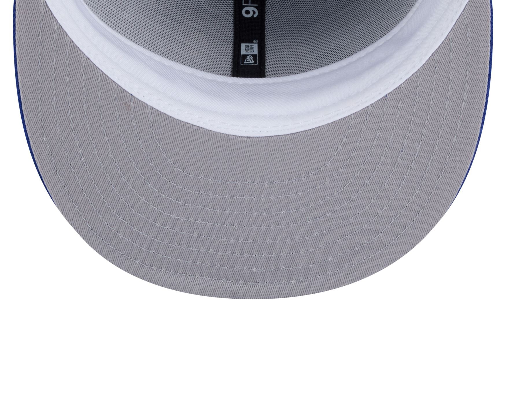 Bone New Era 9FIFTY Dallas Mavericks NBA Hardwood Azul Azul 6