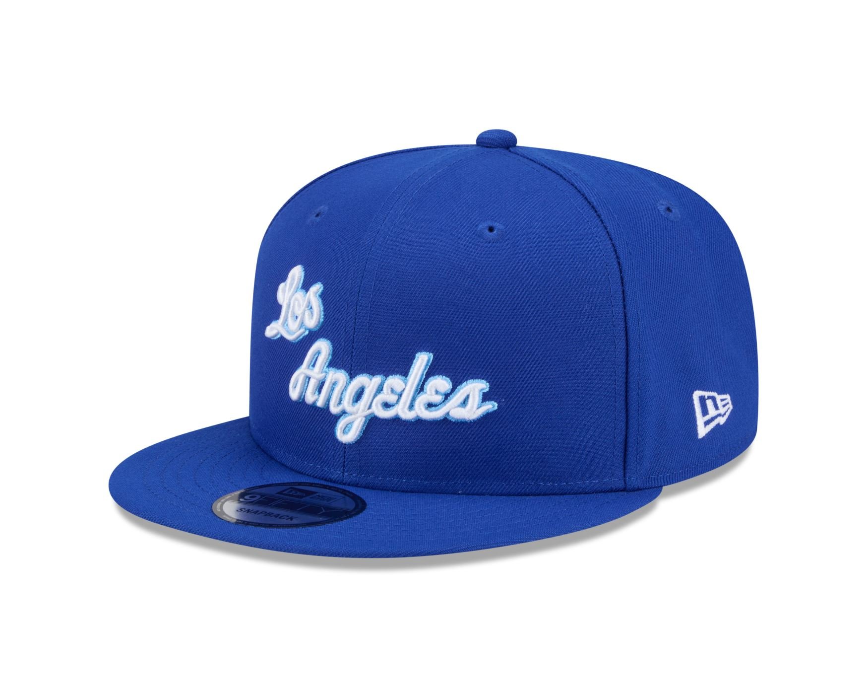 Bone New Era 9FIFTY Los Angeles Lakers NBA Hardwood Azul