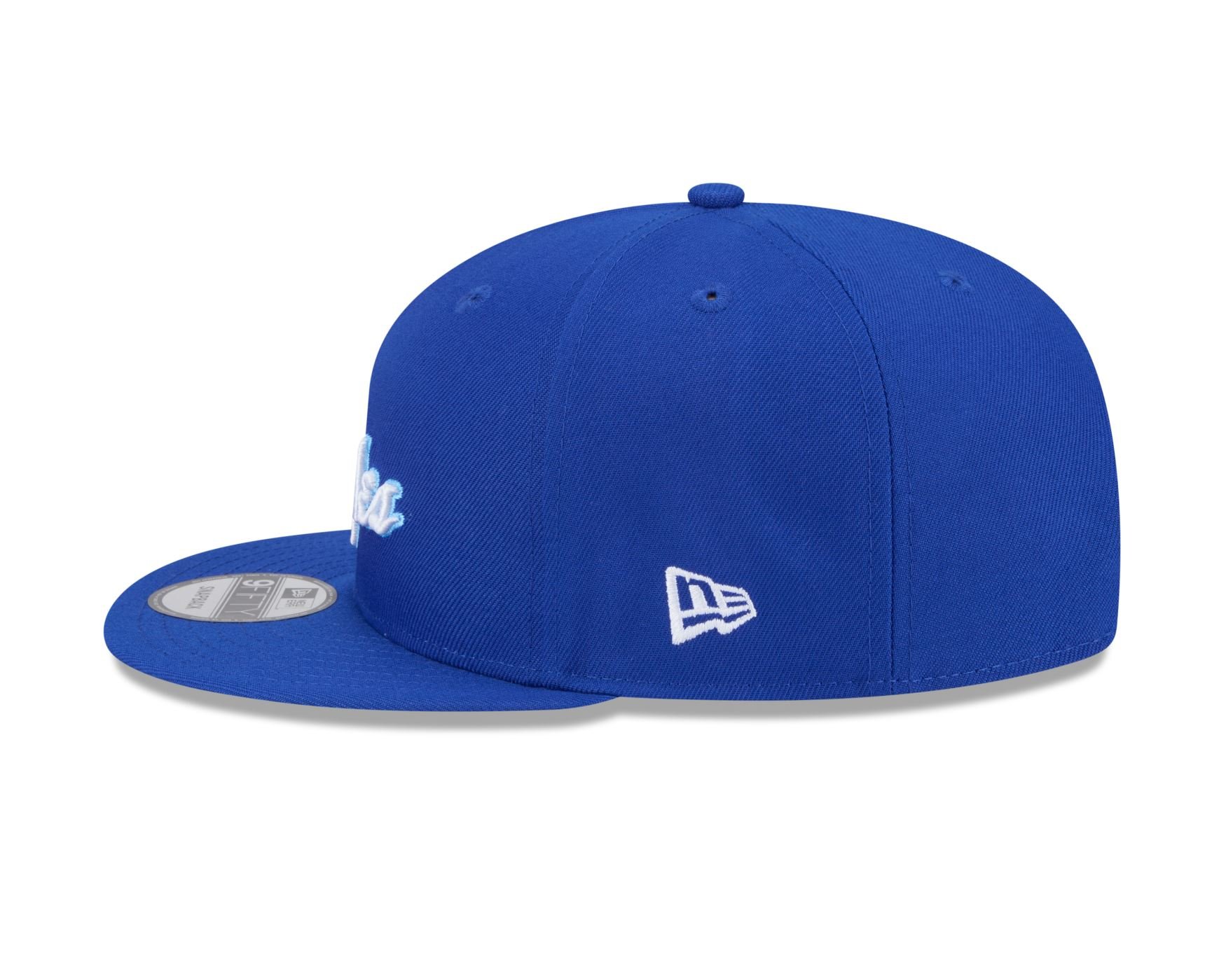 Bone New Era 9FIFTY Los Angeles Lakers NBA Hardwood Azul Azul 3