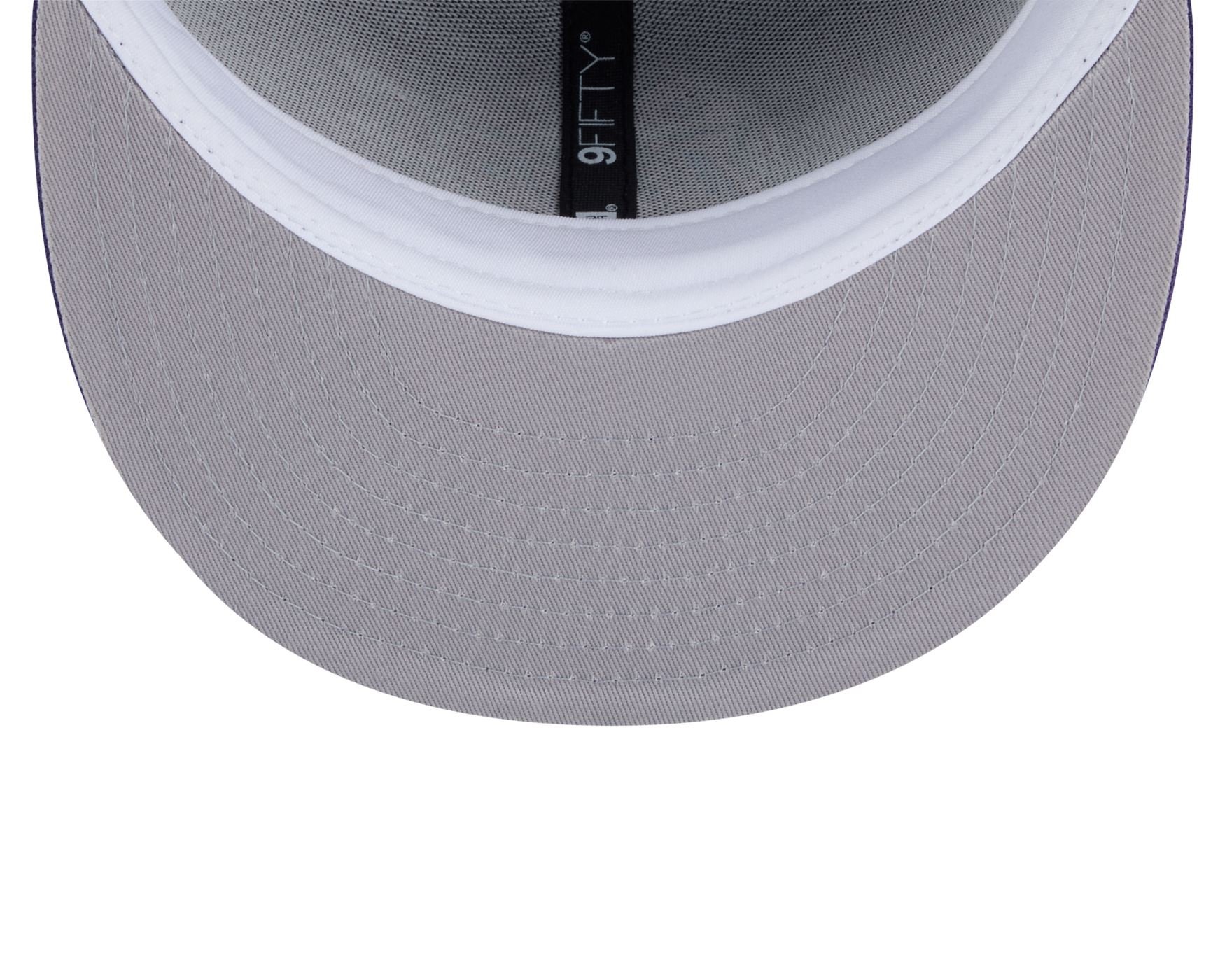 Bone New Era 9FIFTY Utah Jazz NBA Hardwood Roxo Roxo 6