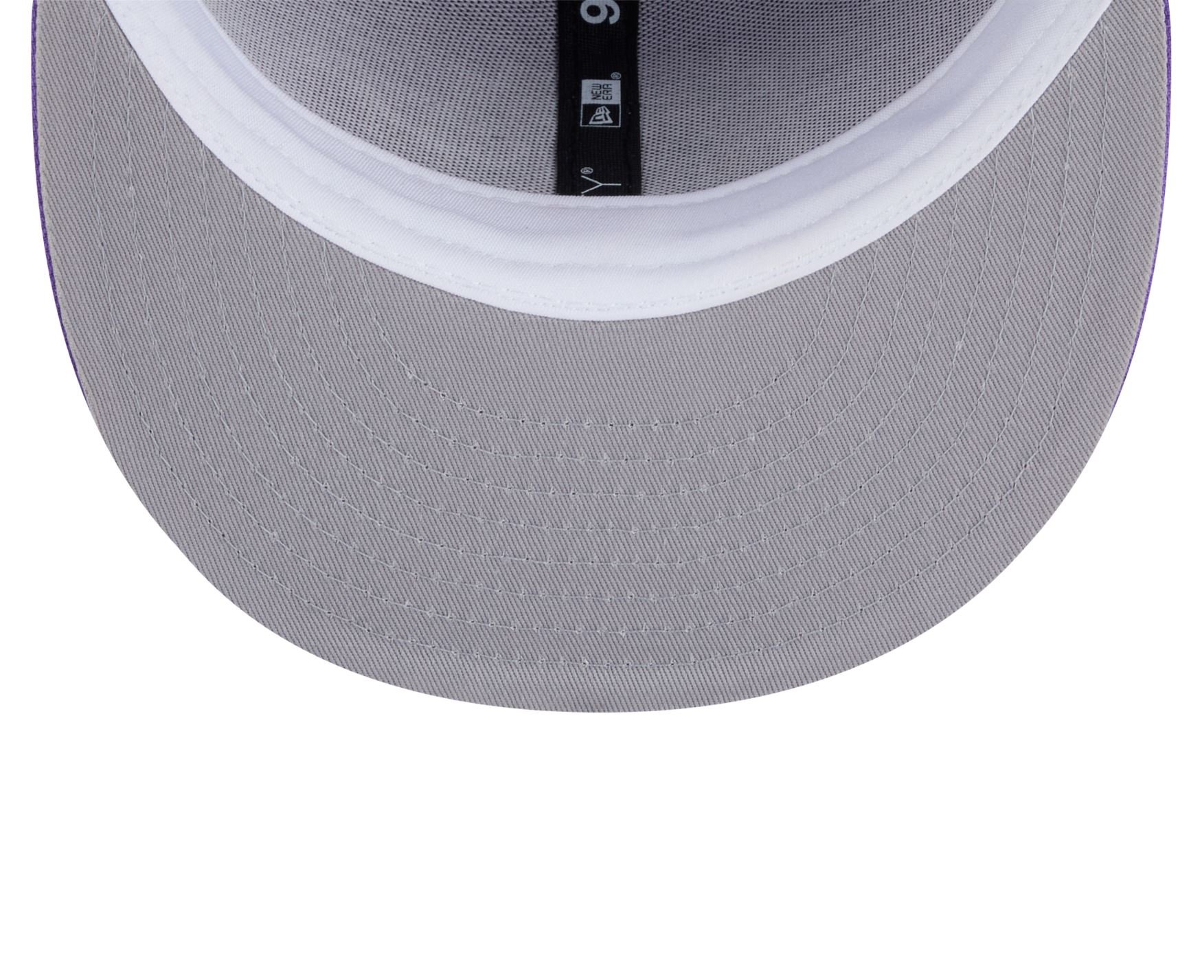 Bone New Era 9FIFTY Toronto Raptors NBA Hardwood Roxo Roxo 6