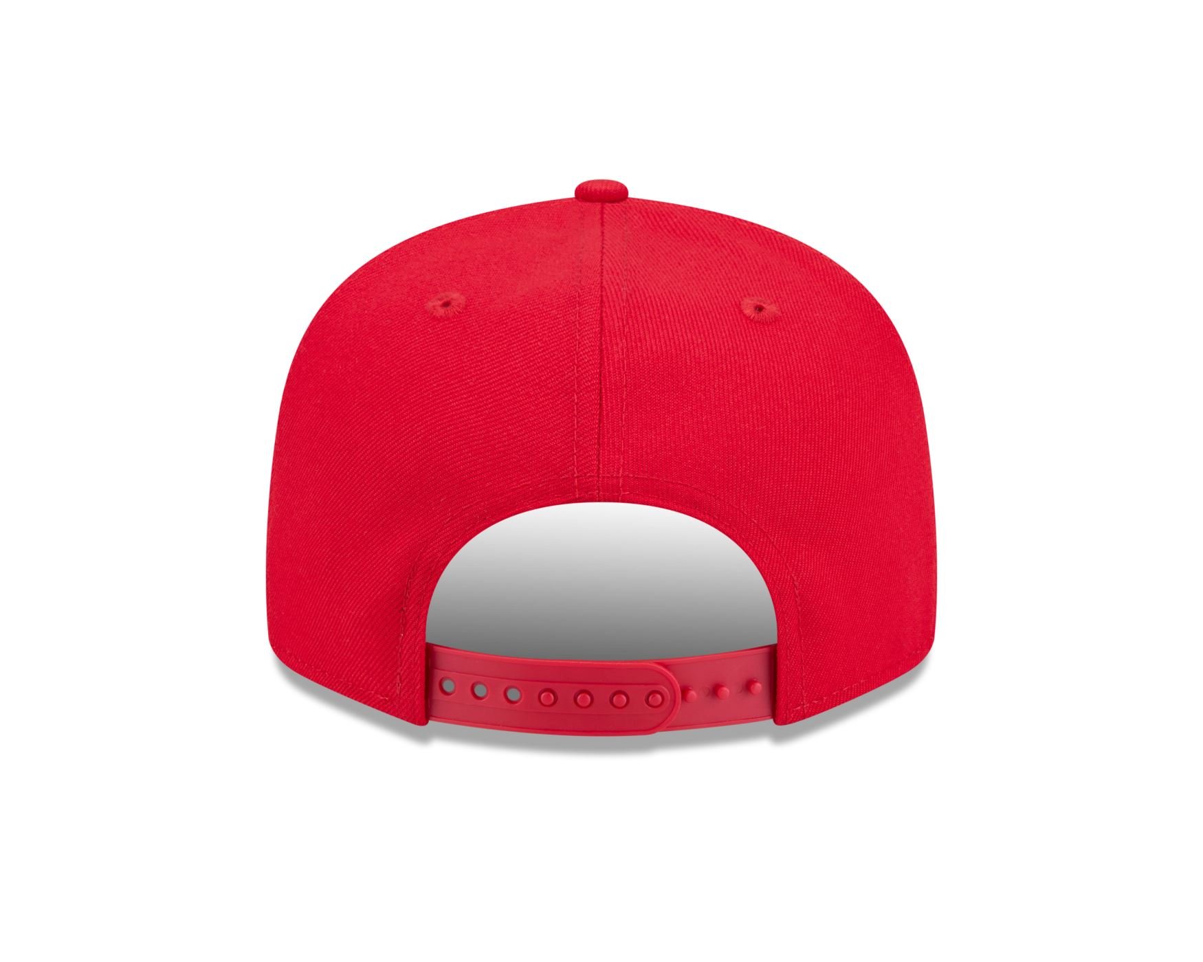 Bone New Era 9FIFTY Atlanta Hawks NBA Hardwood Vermelho Vermelho 4
