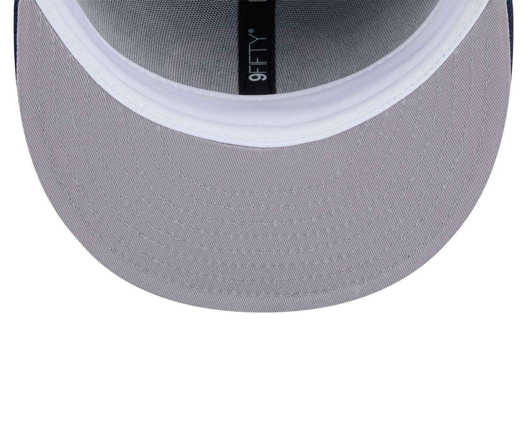 Bone New Era 9FIFTY New York Knicks NBA Hardwood Azul Azul 6