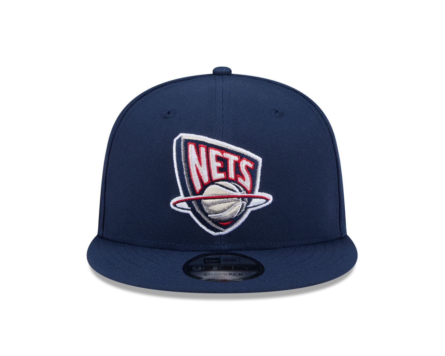 Bone New Era 9FIFTY New Jersey Nets NBA Hardwood Azul Azul 2