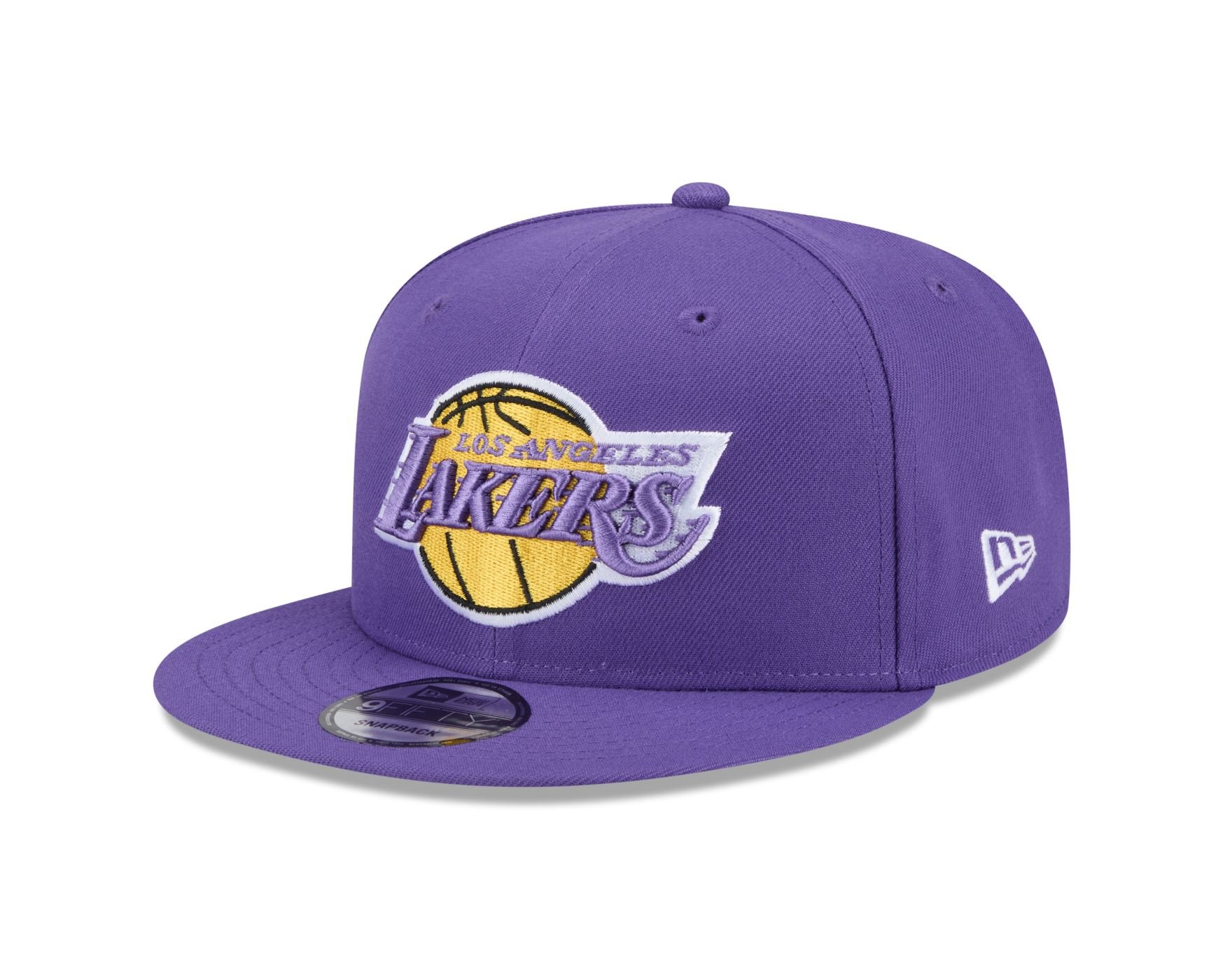 Bone New Era 9FIFTY Los Angeles Lakers Q4 2025 NBA Hardwood Classic Injection Roxo